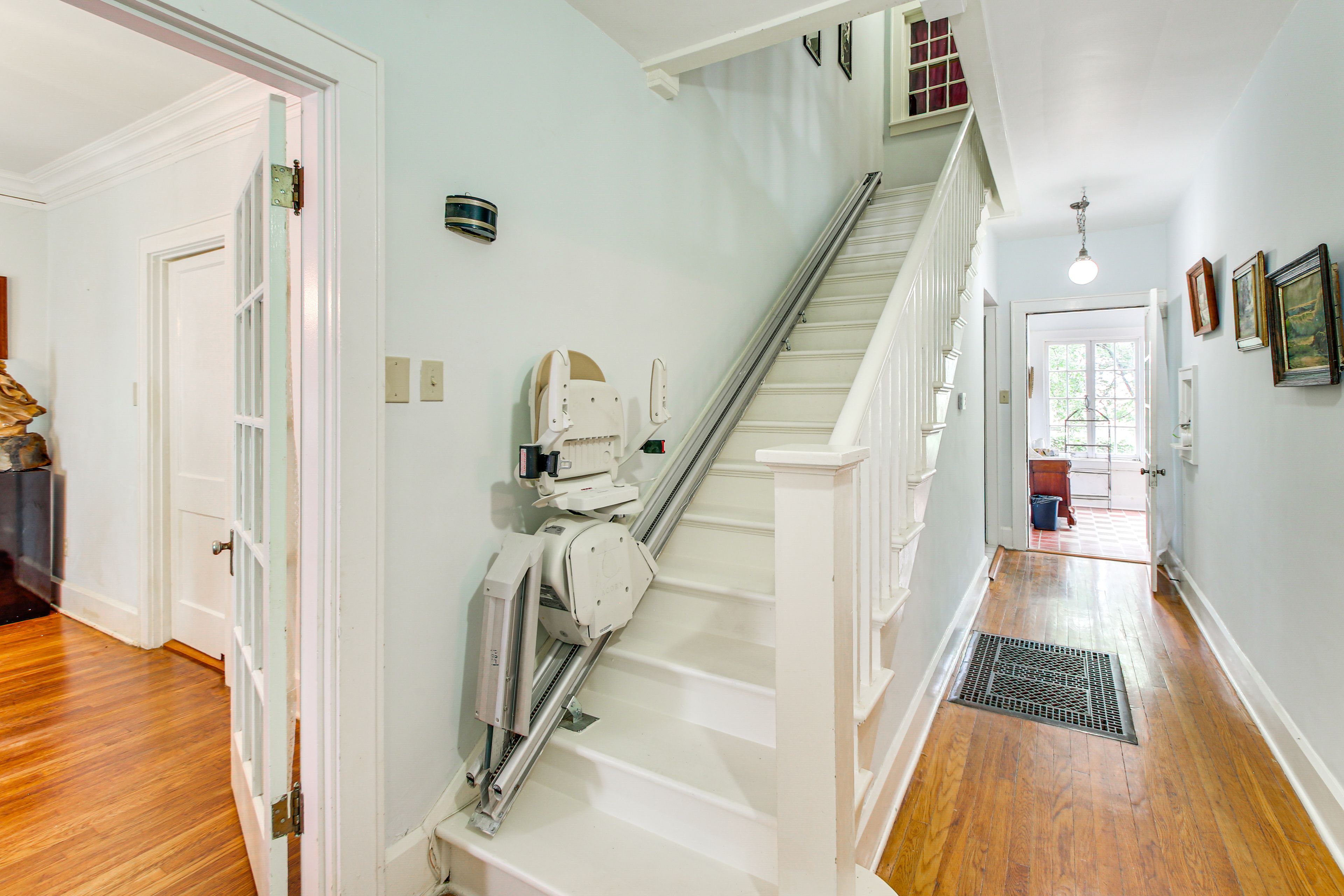 Staircase to 2nd Floor | Chairlift