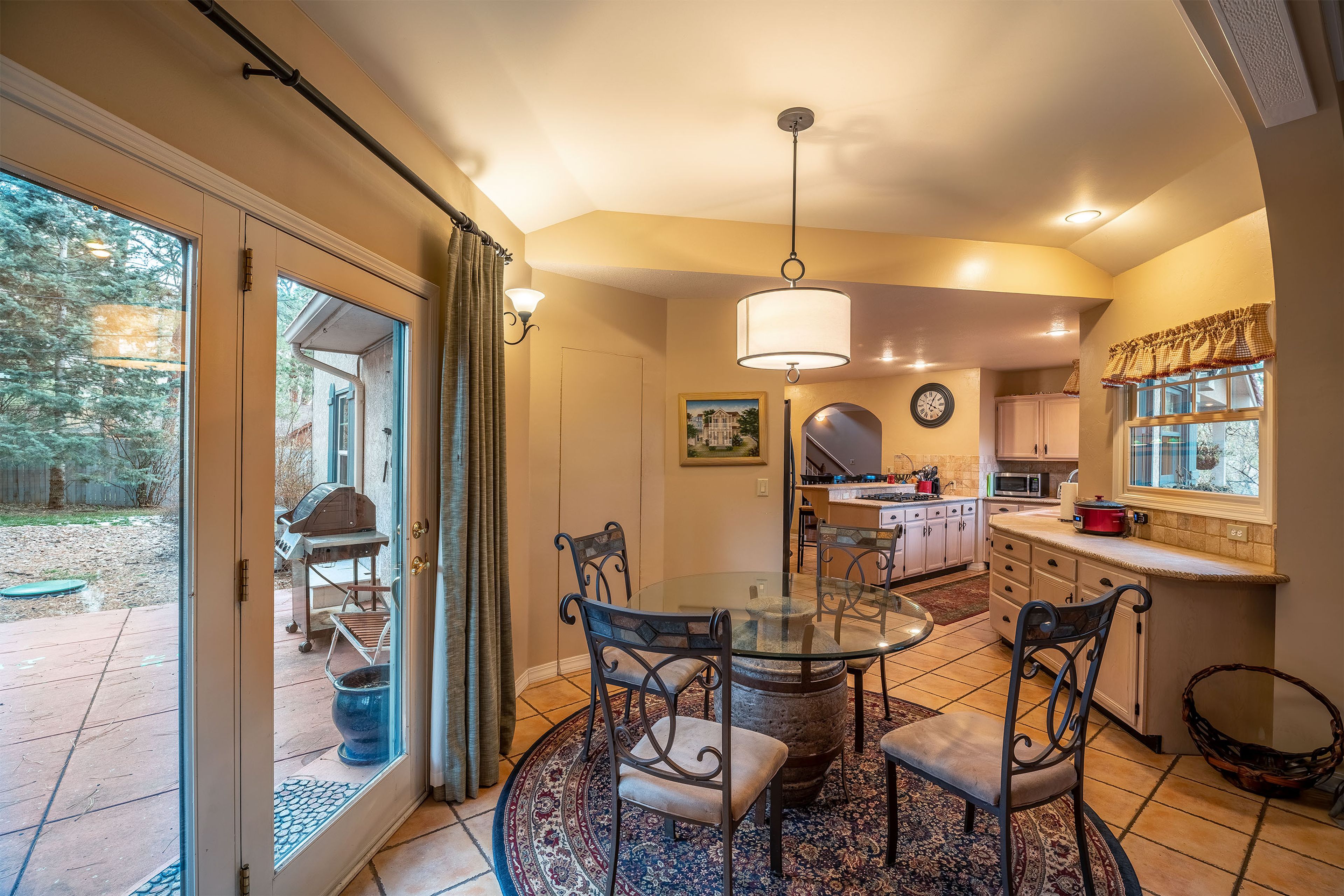 Dining Nook | Patio Access | Main Floor