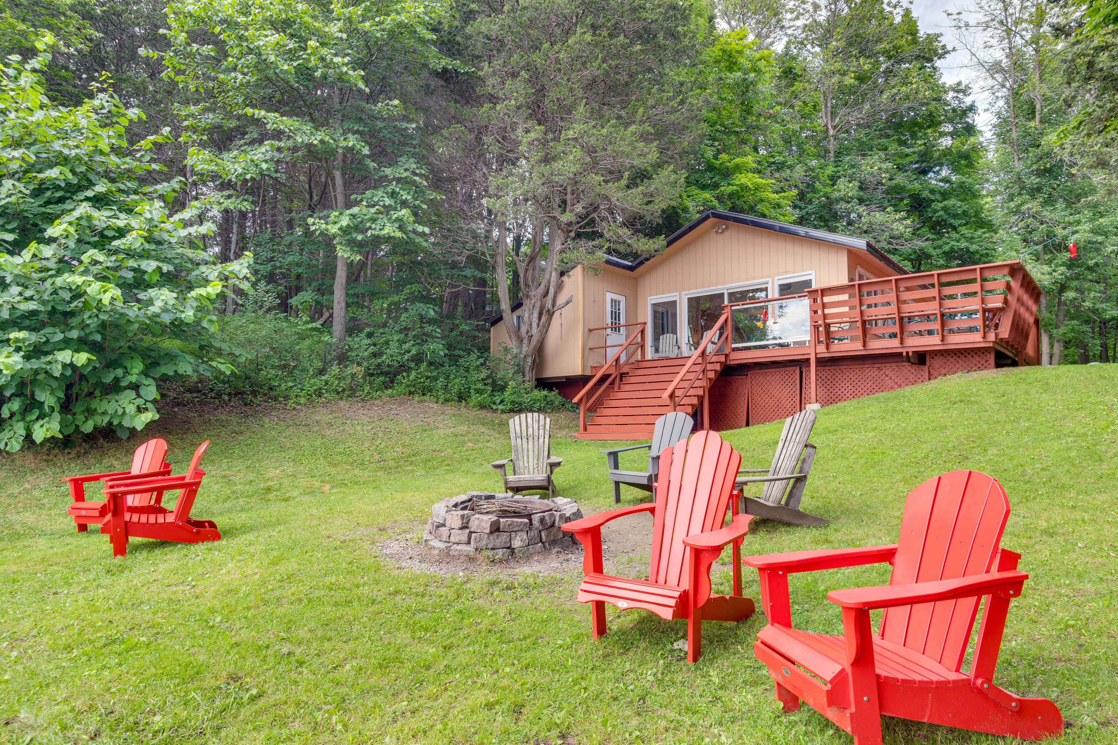 Spacious Yard | Fire Pit