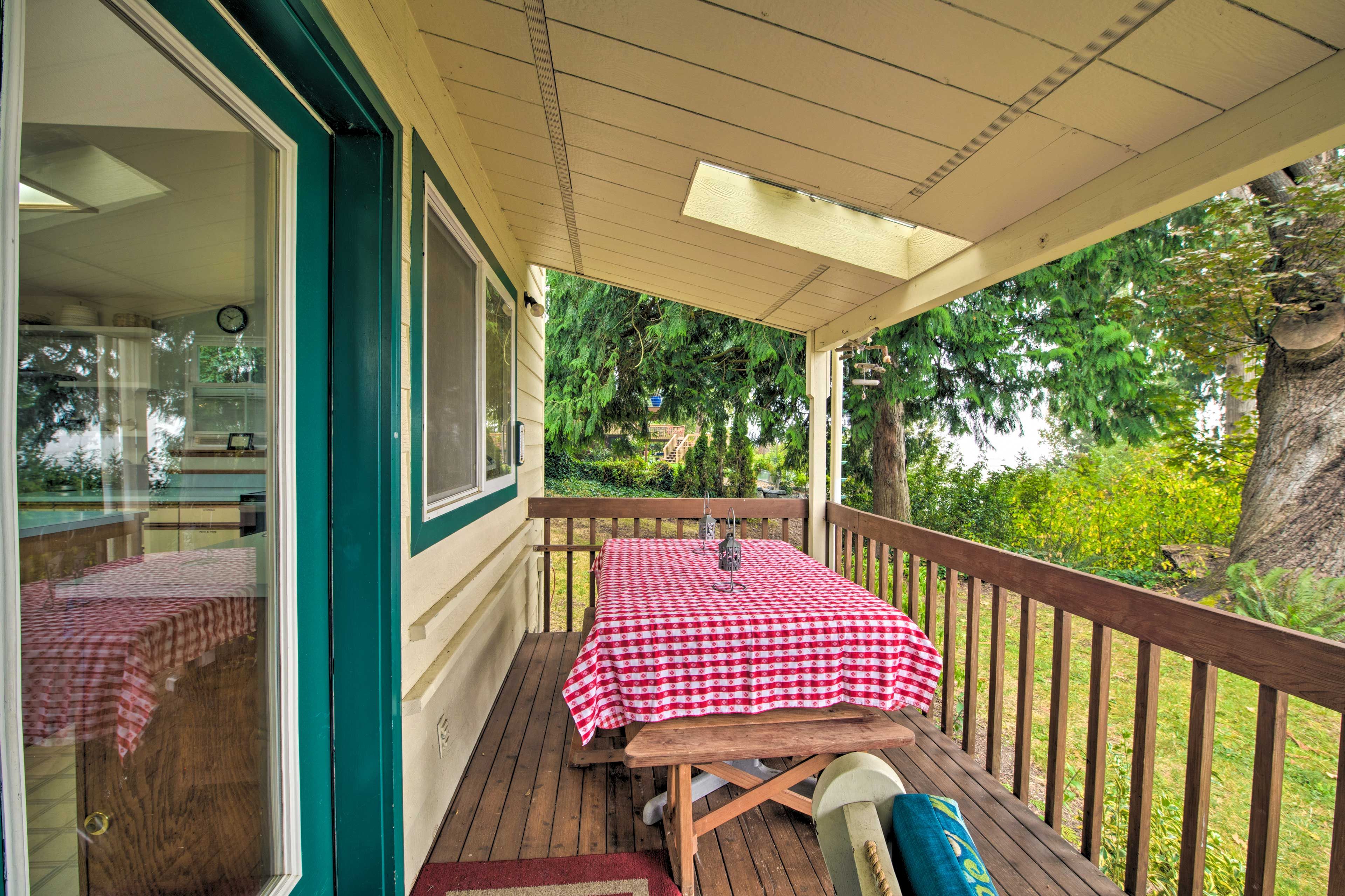Covered Deck