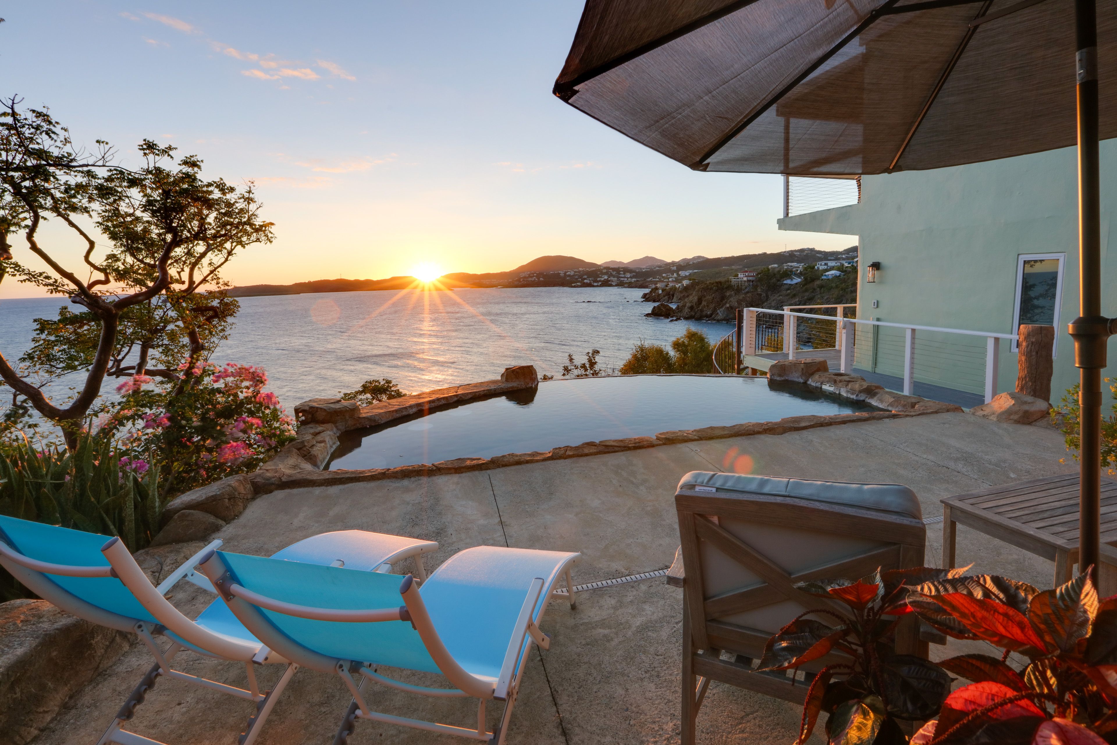 Private Patio & Infinity Pool
