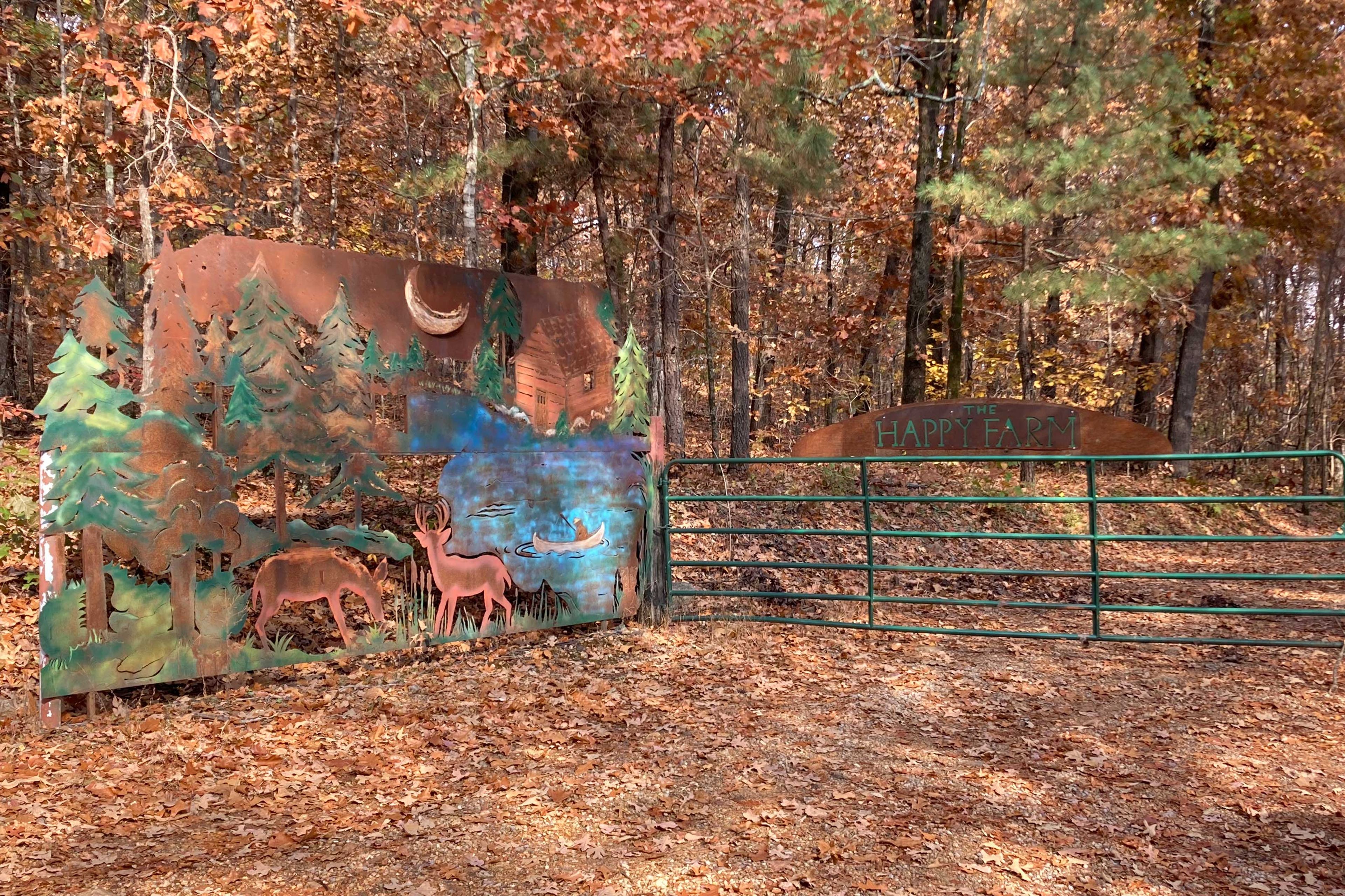Happy Farm Property Entrance
