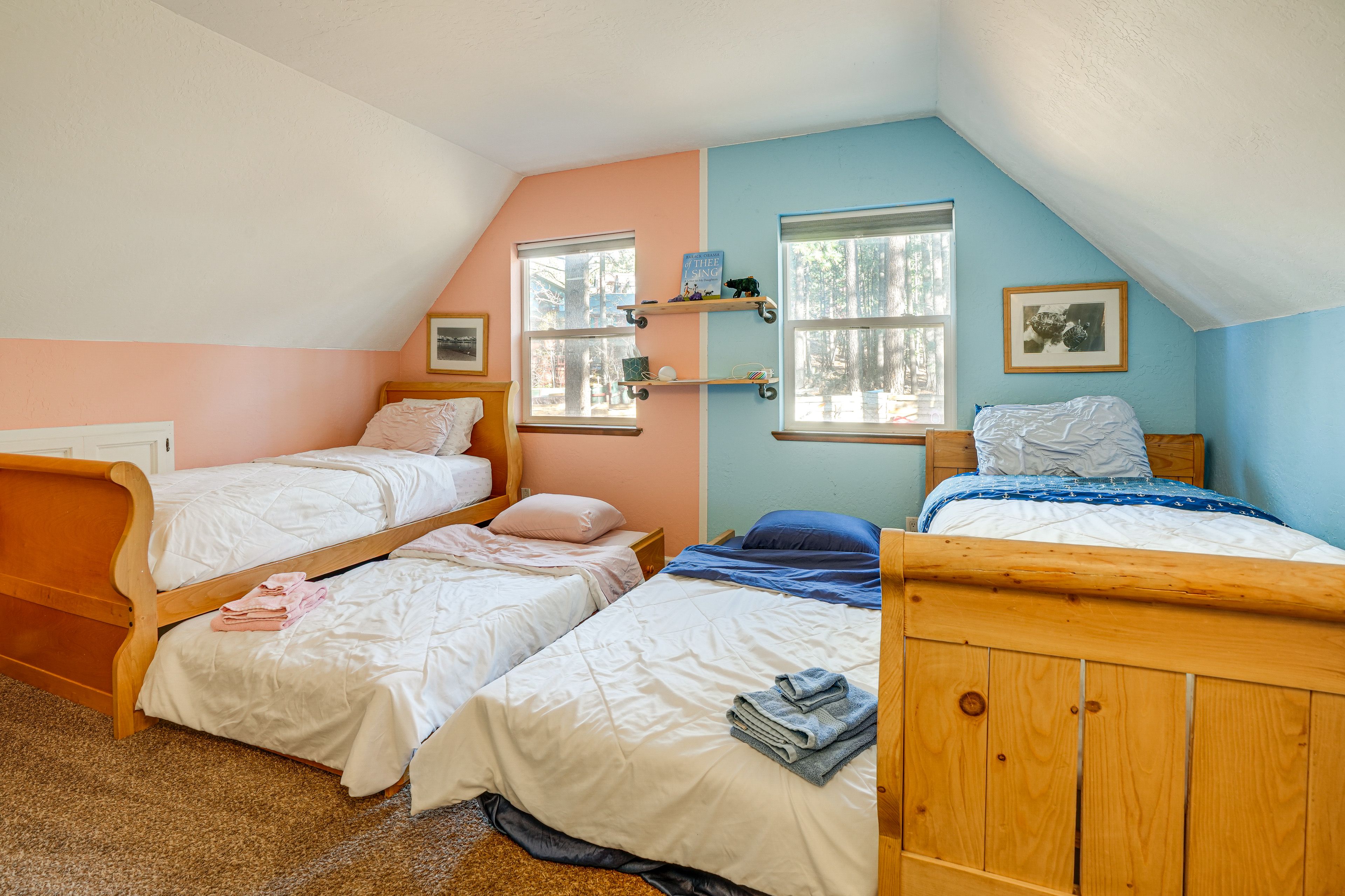 Bedroom 3 | 2 Twin Beds w/ 2 Twin Trundle Beds | 2nd Floor
