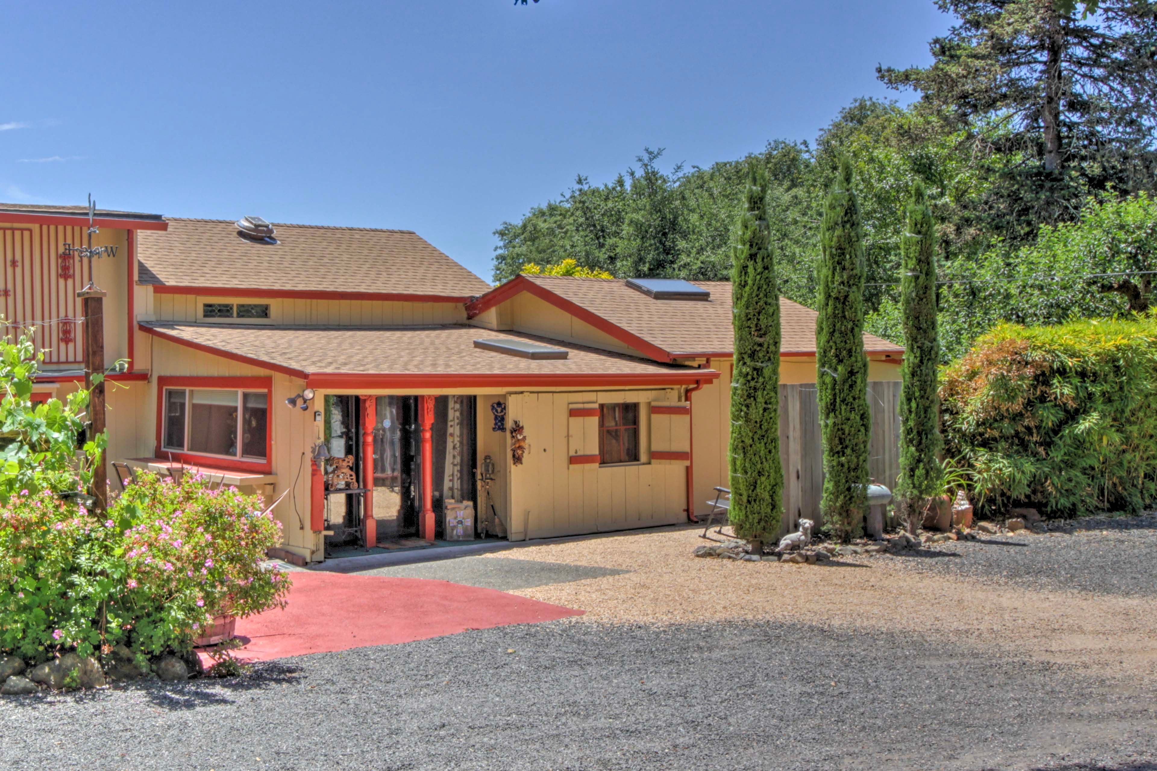 Sebastopol Vacation Rental Home | 1BR | 1BA | Step-Free Access | 1,200 Sq Ft