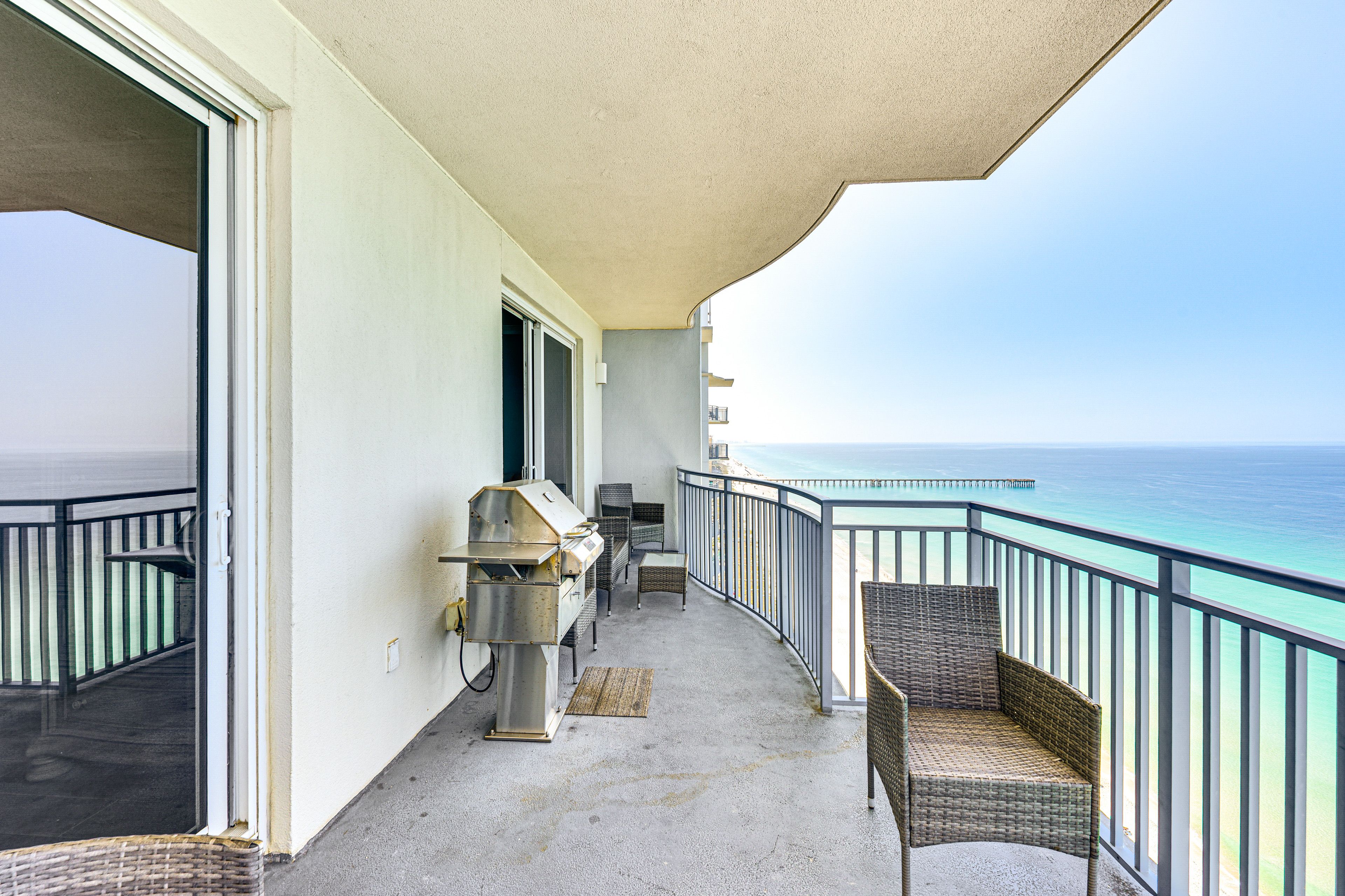 Private Balcony | Gulf of Mexico Views | Lounge Furniture | Gas Grill