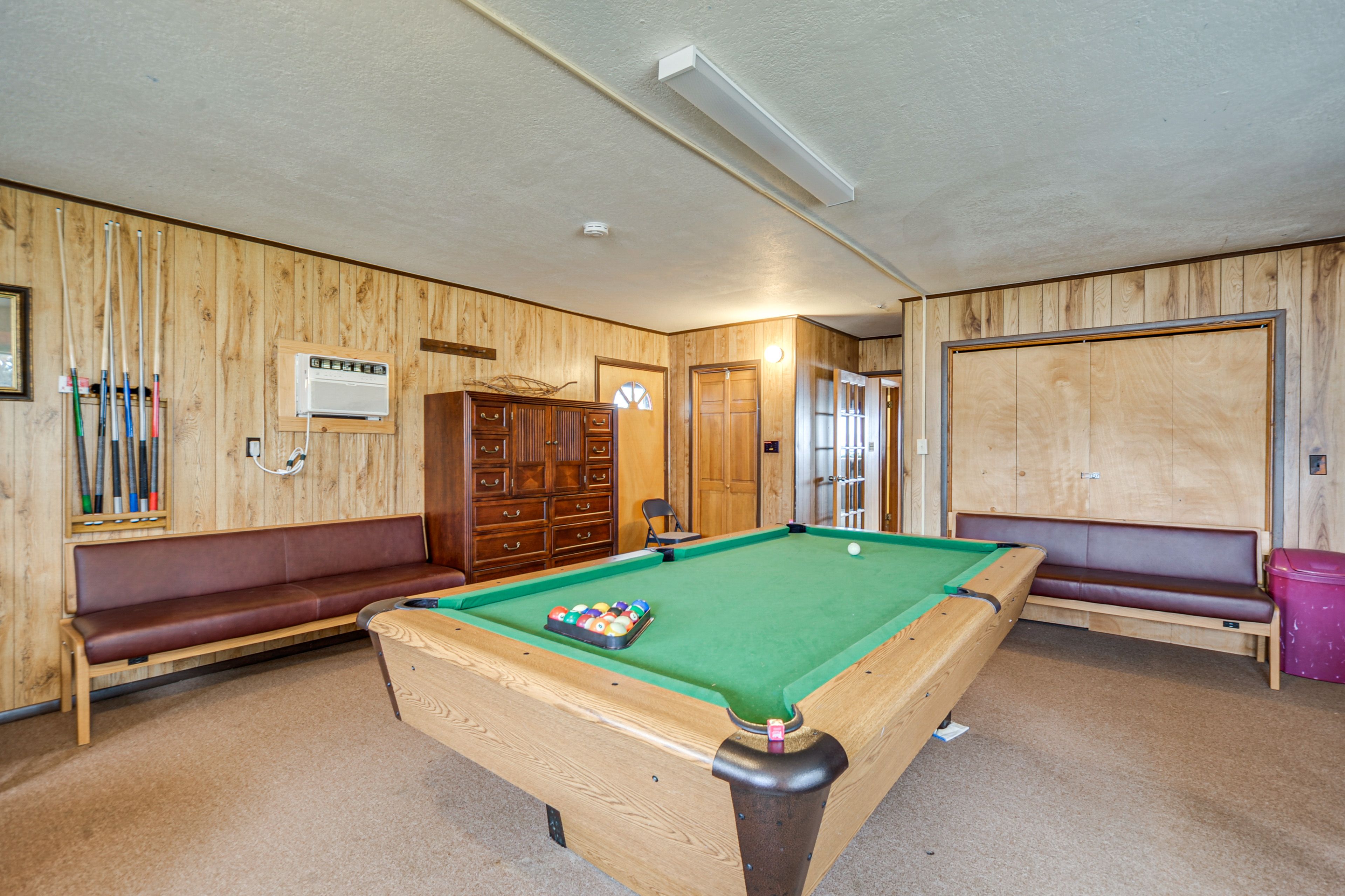 Game Room | Pool Table | Dartboard