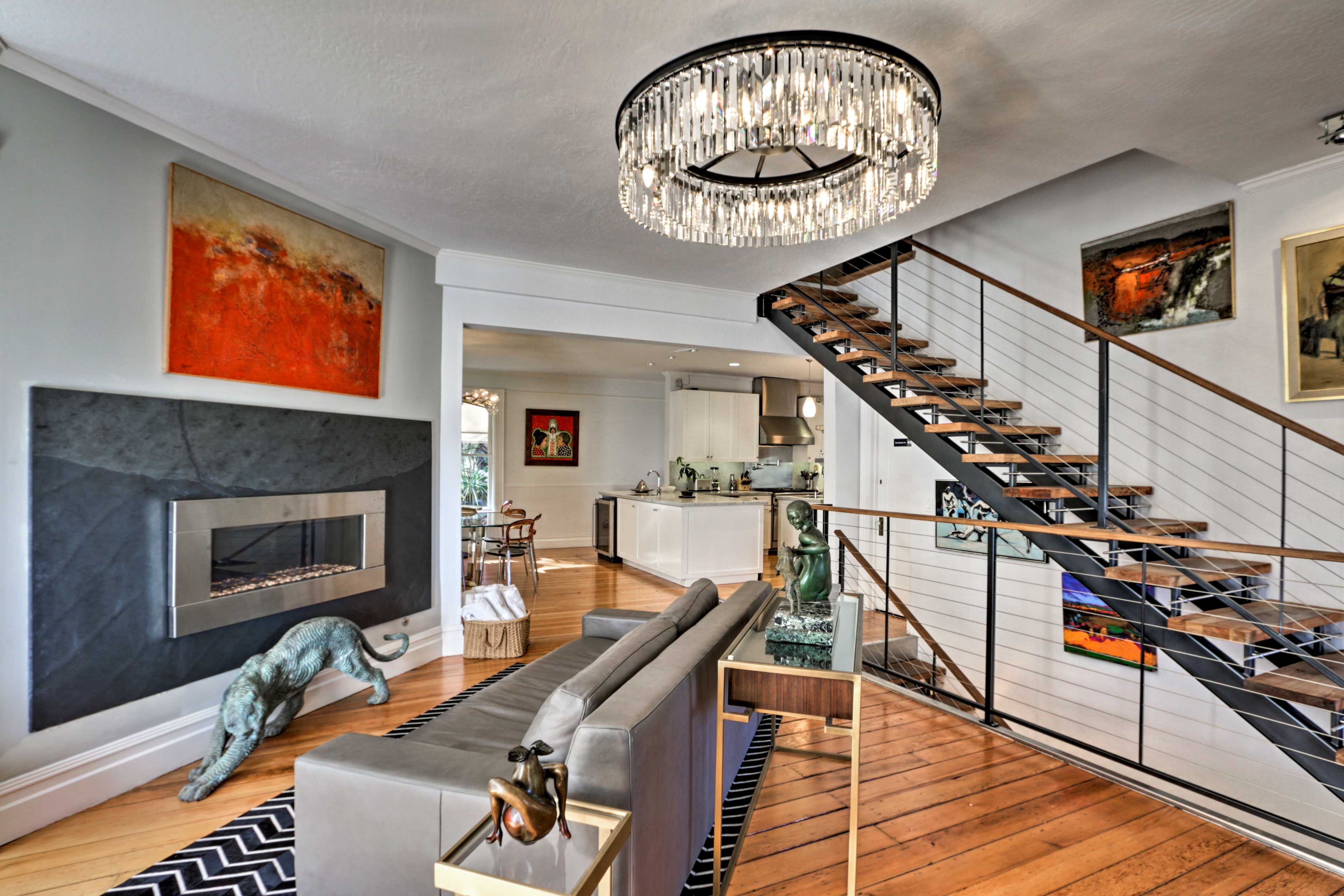 The lavish interior will make you feel like royalty.
