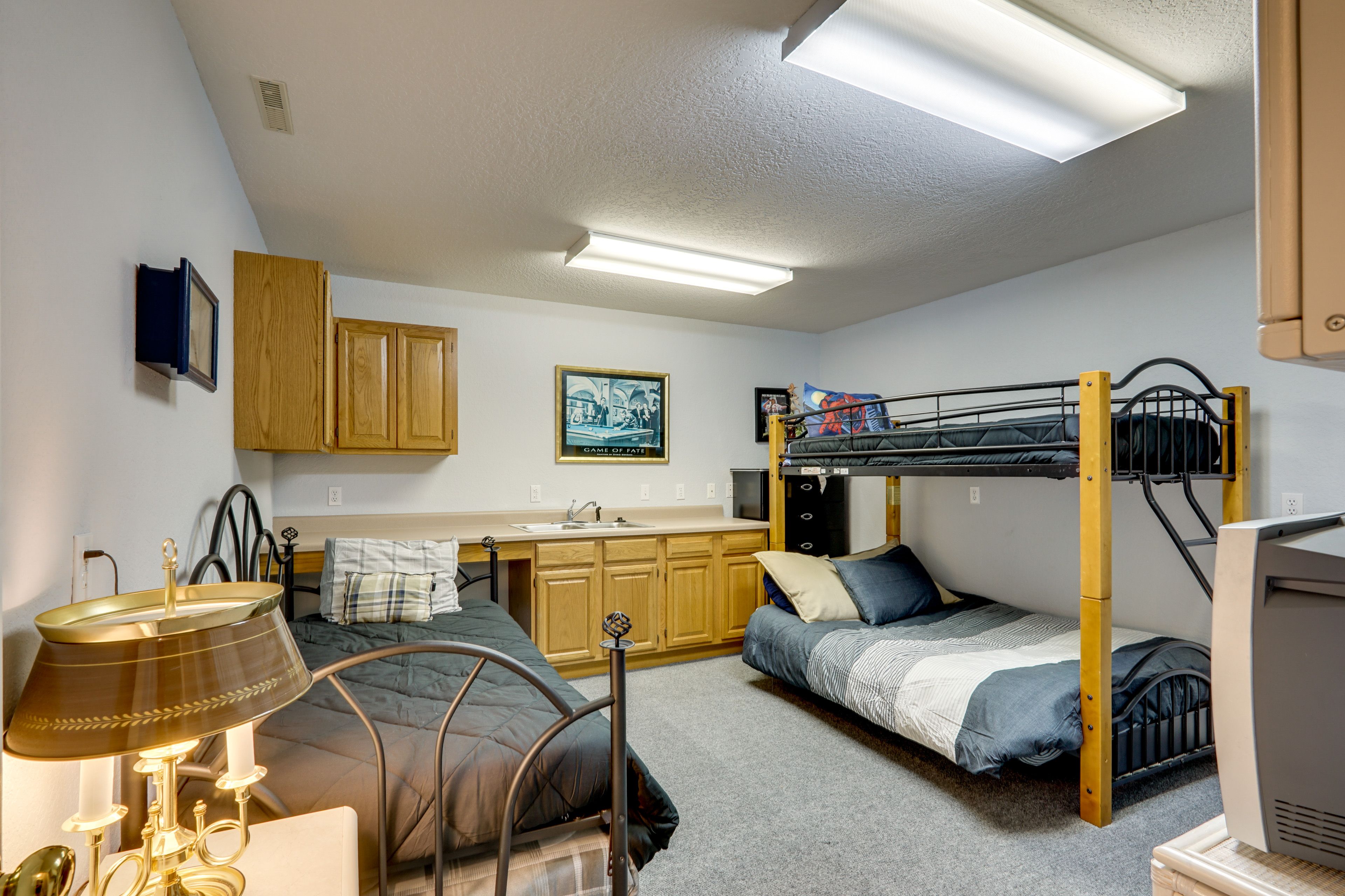 Bedroom 4 | Twin Daybed w/ Twin Trundle | Twin/Full Bunk Bed