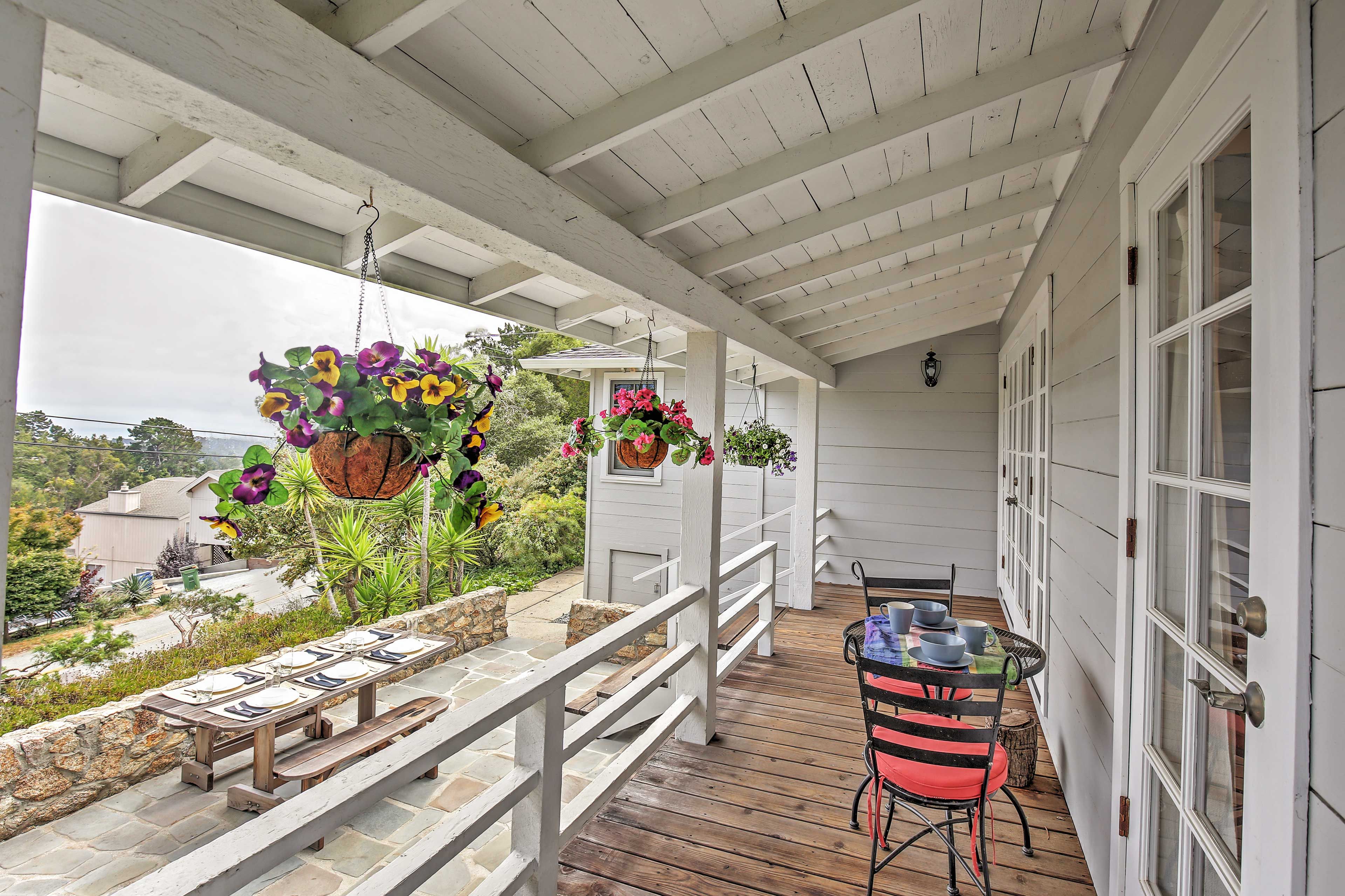 Elevate your Aptos experience when you stay in this beautiful vacation rental cottage.