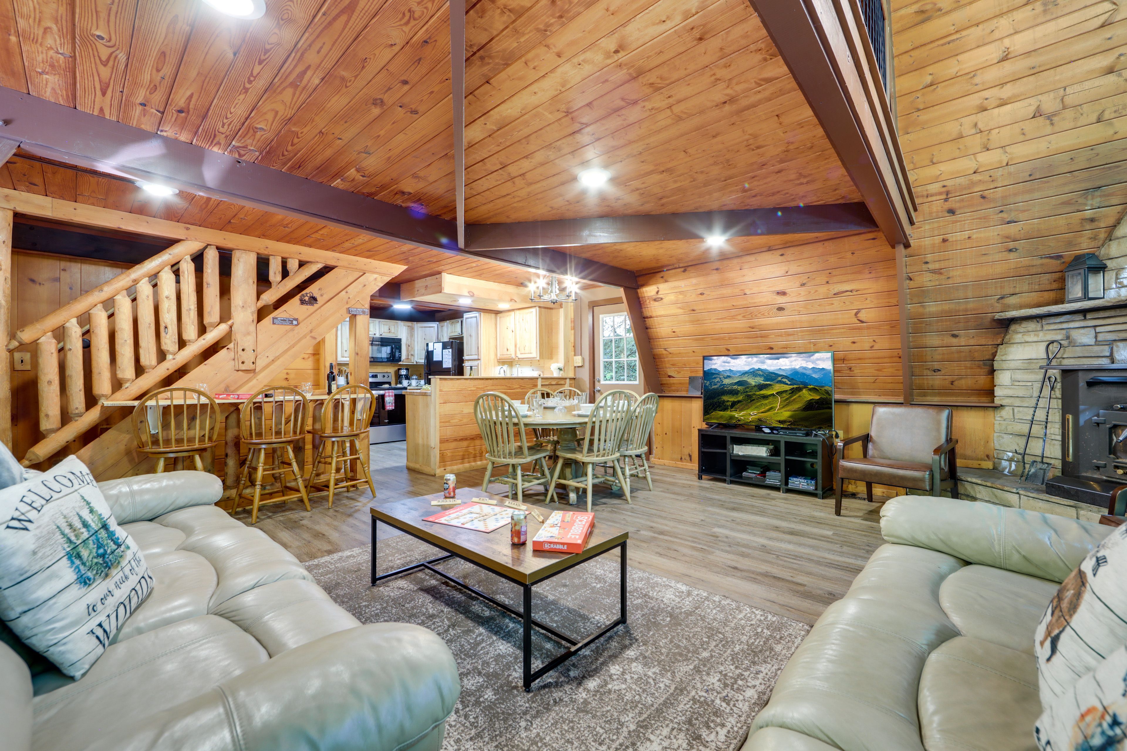Property Interior | Open-Concept Living Area | Free WiFi