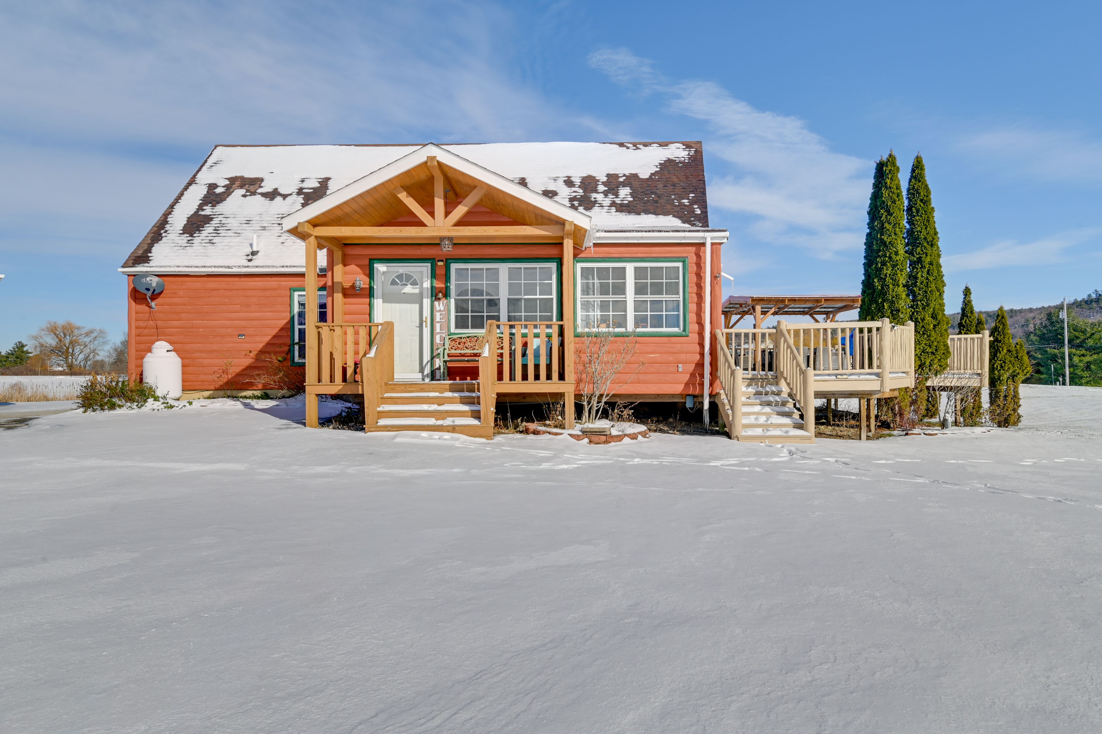 Ticonderoga Vacation Rental | 4BR | 2.5BA | 4 Steps Required | 2,240 Sq Ft