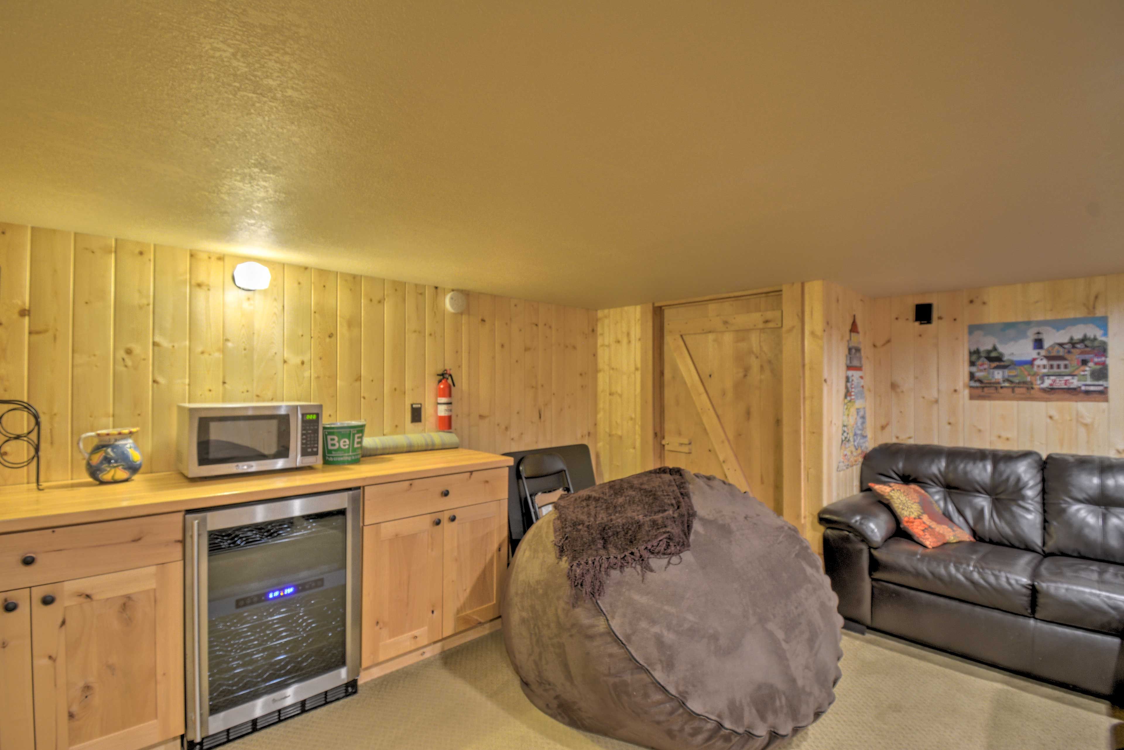 Second Living Room | Beverage Fridge