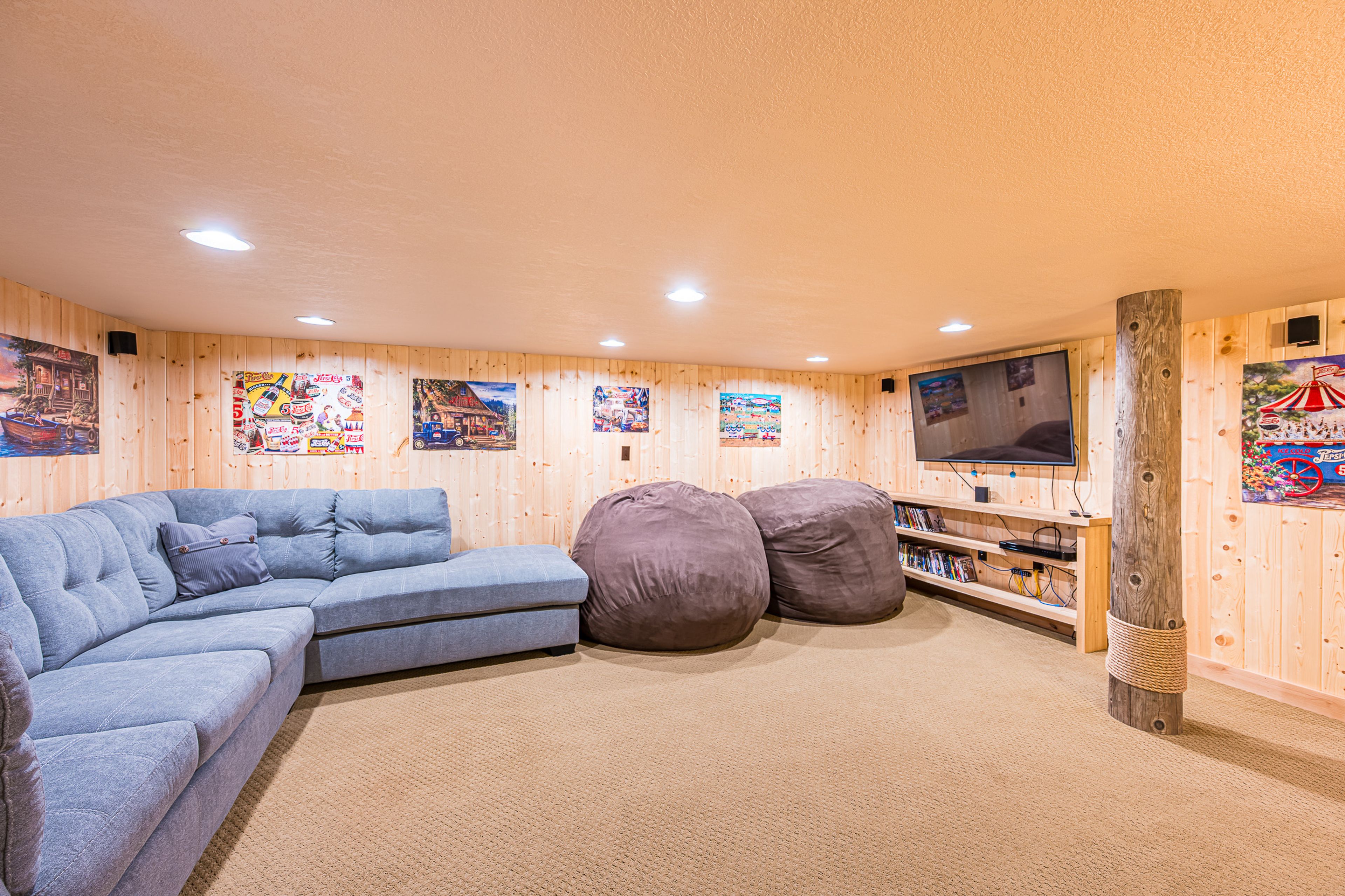 Media Room | Basement | Sleeper Sofa