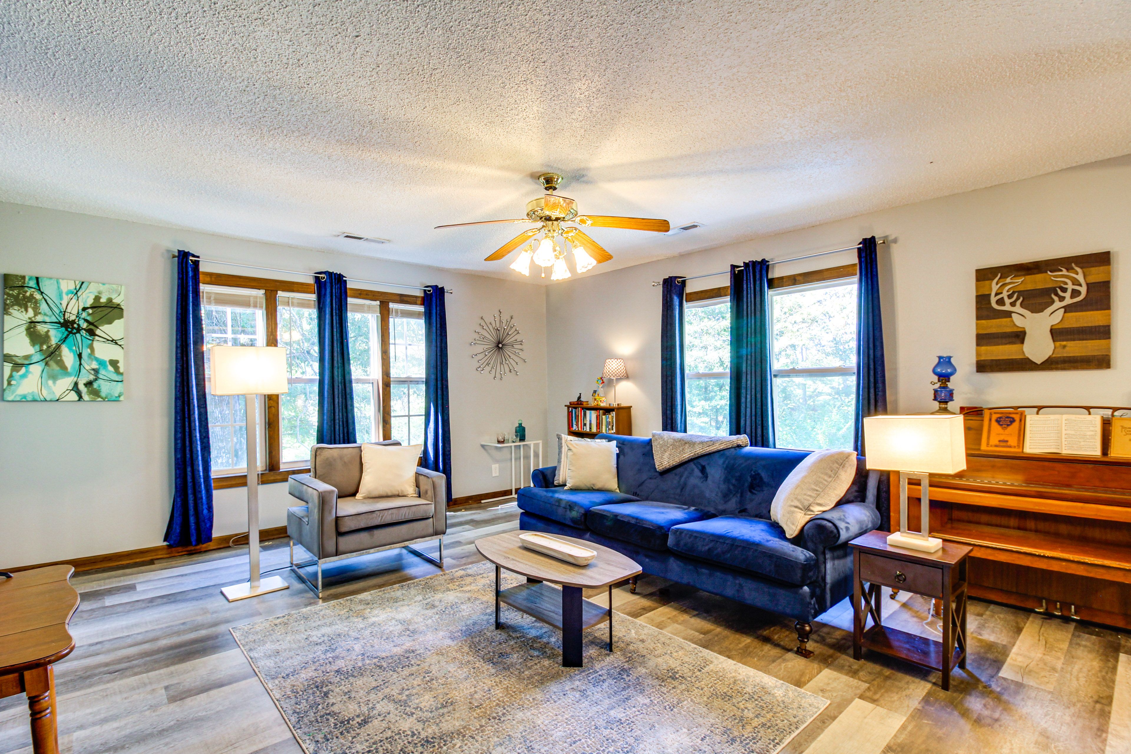 Scottsboro Vacation Rental | 3BR | 1BA | 1,100 Sq Ft | Step-Free Access