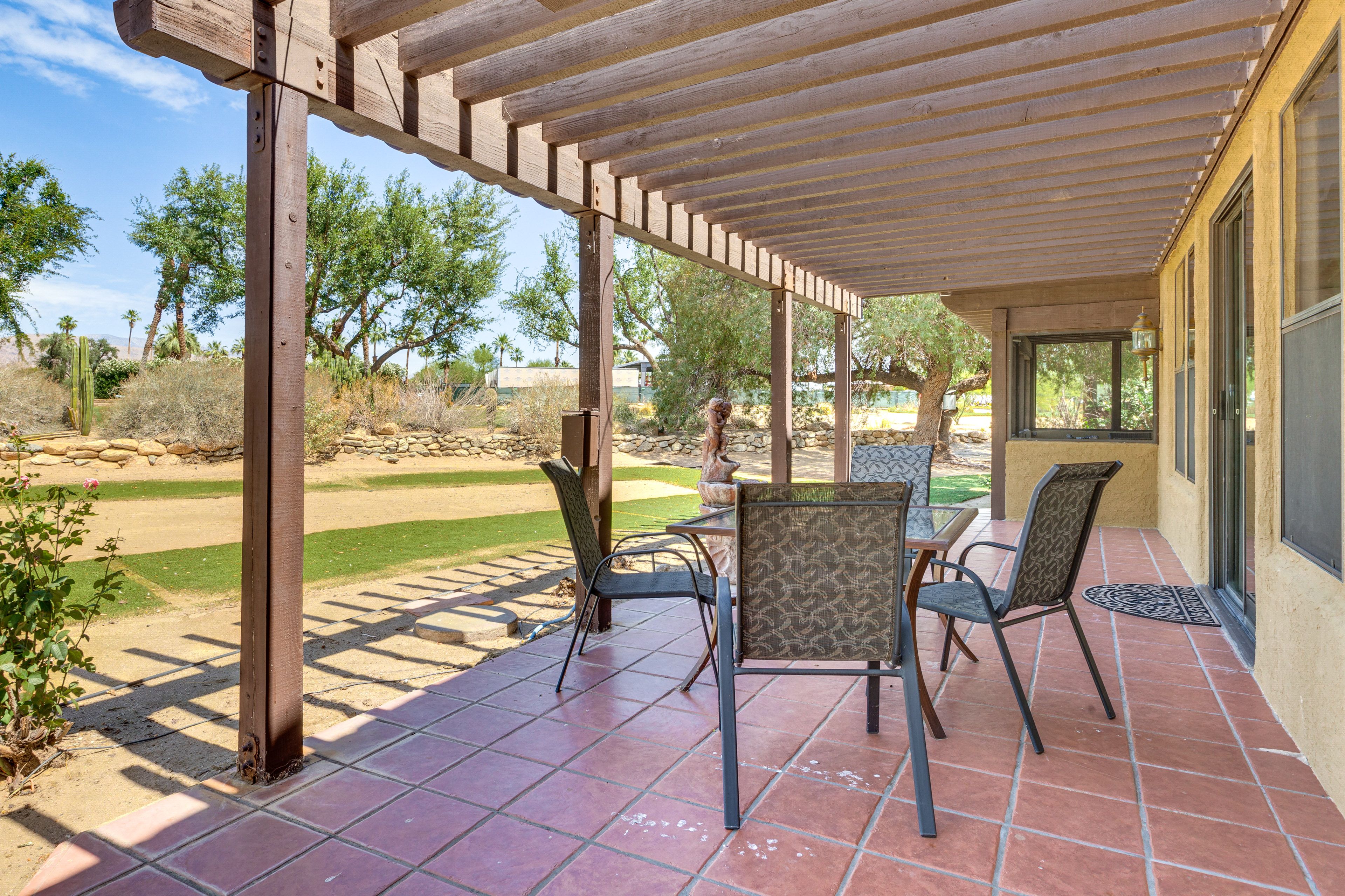 Covered Patio | Dining Area