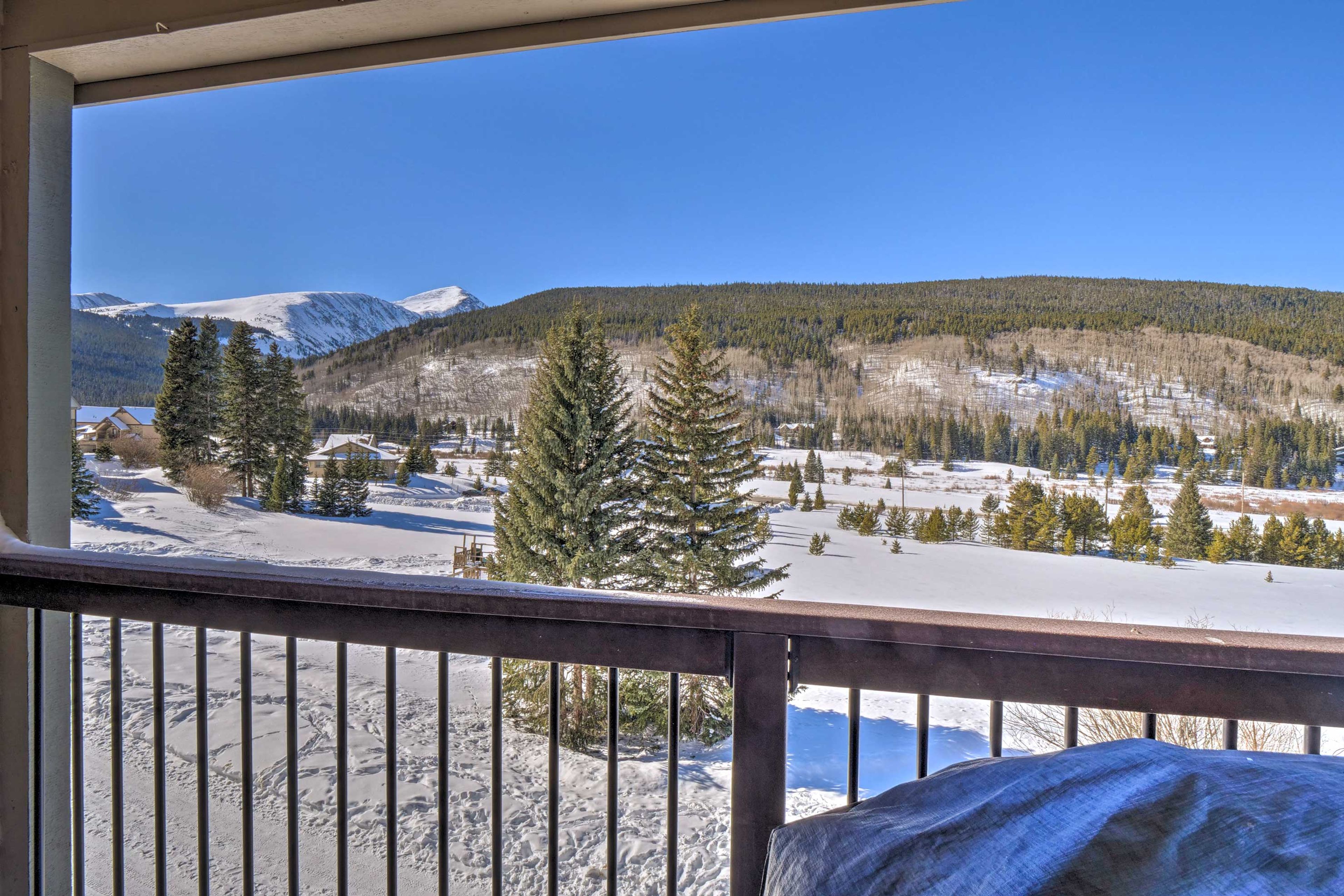 Balcony | Mountain Views | Gas Grill