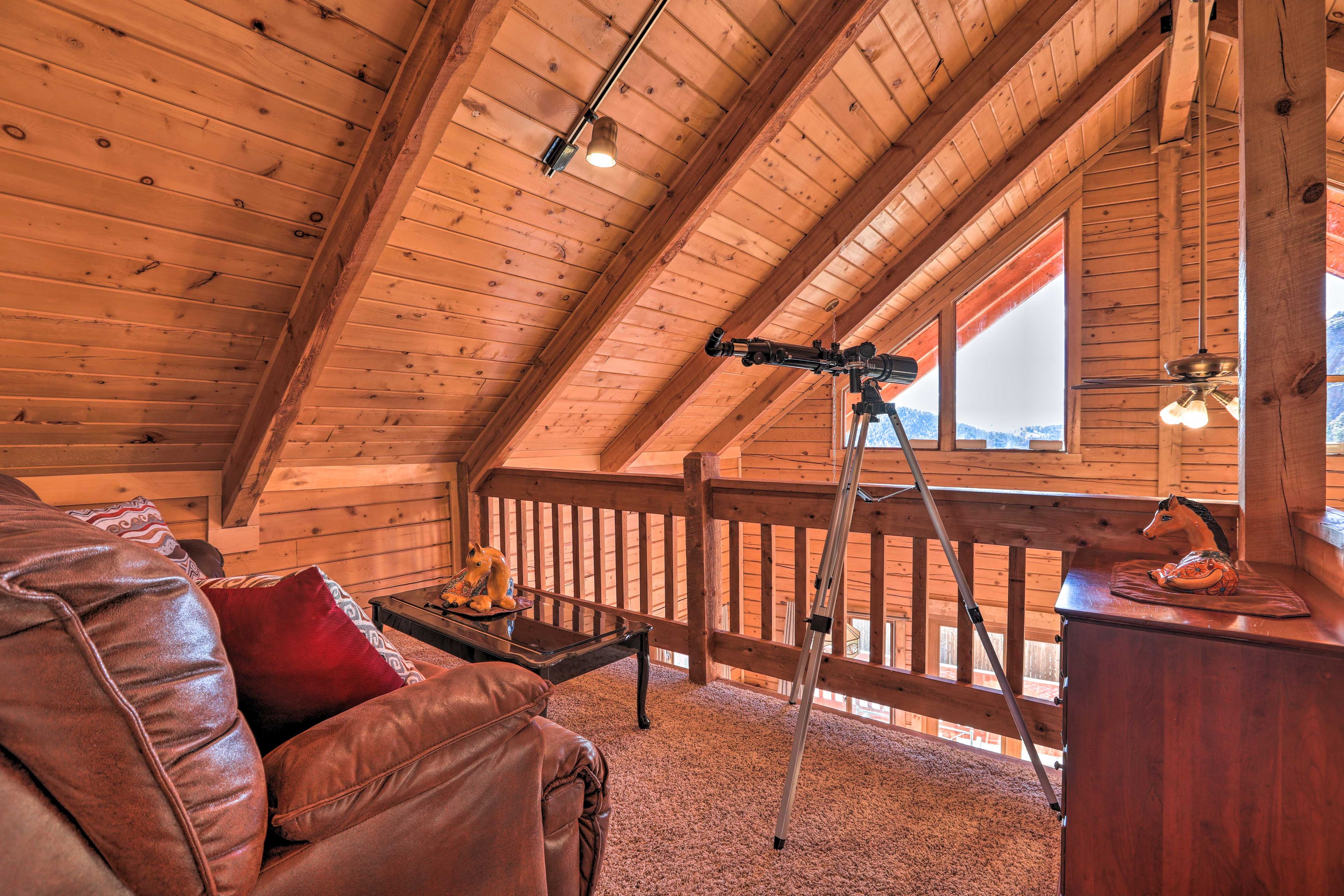 Sitting Room + Telescope | 3rd Floor