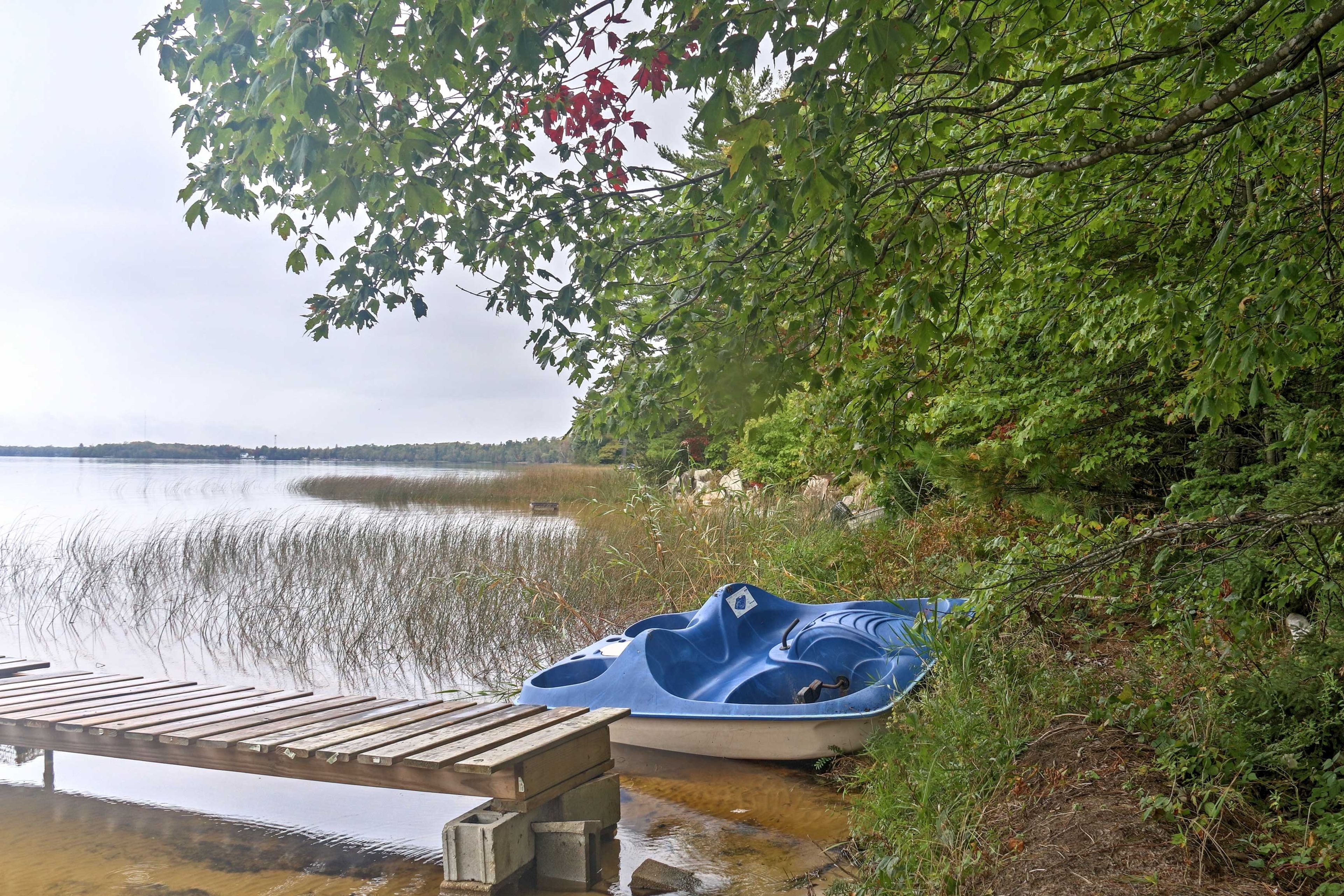 Gould City Vacation Rental | 3BR | 1.5BA | 1,300 Sq Ft | 3 Steps for Entry