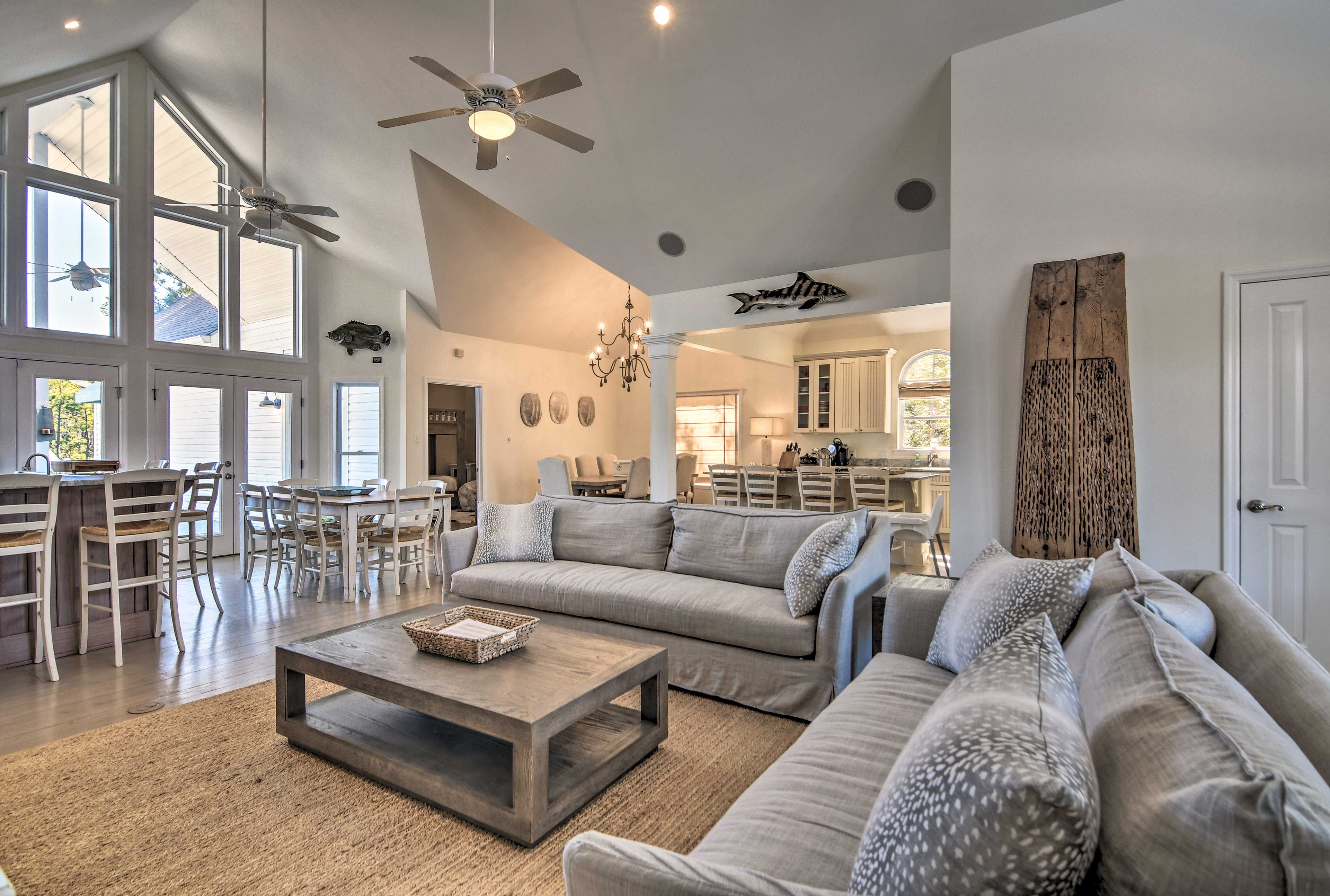 The interior boasts recent renovations throughout.