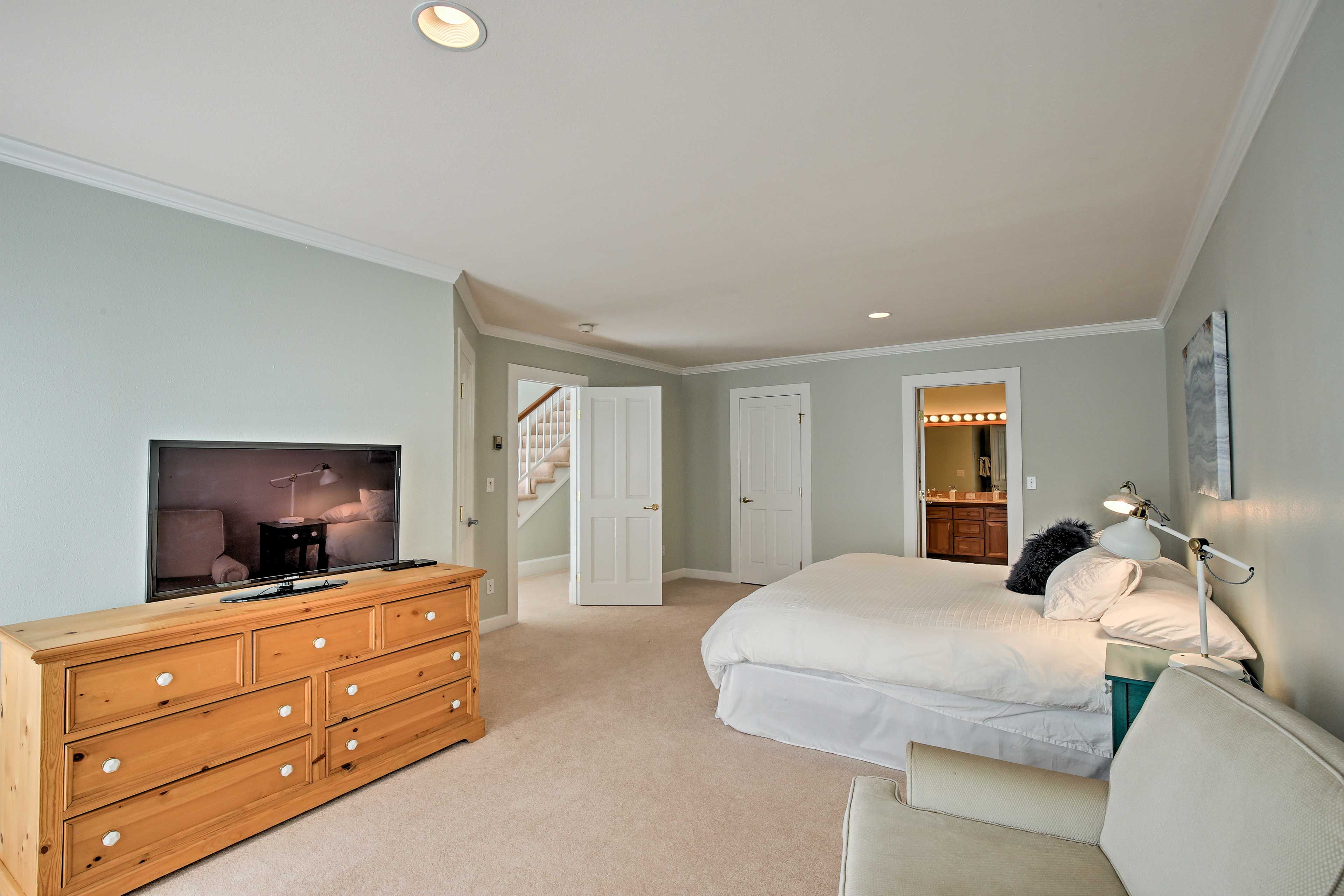 Watch your favorite TV shows from  bed.
