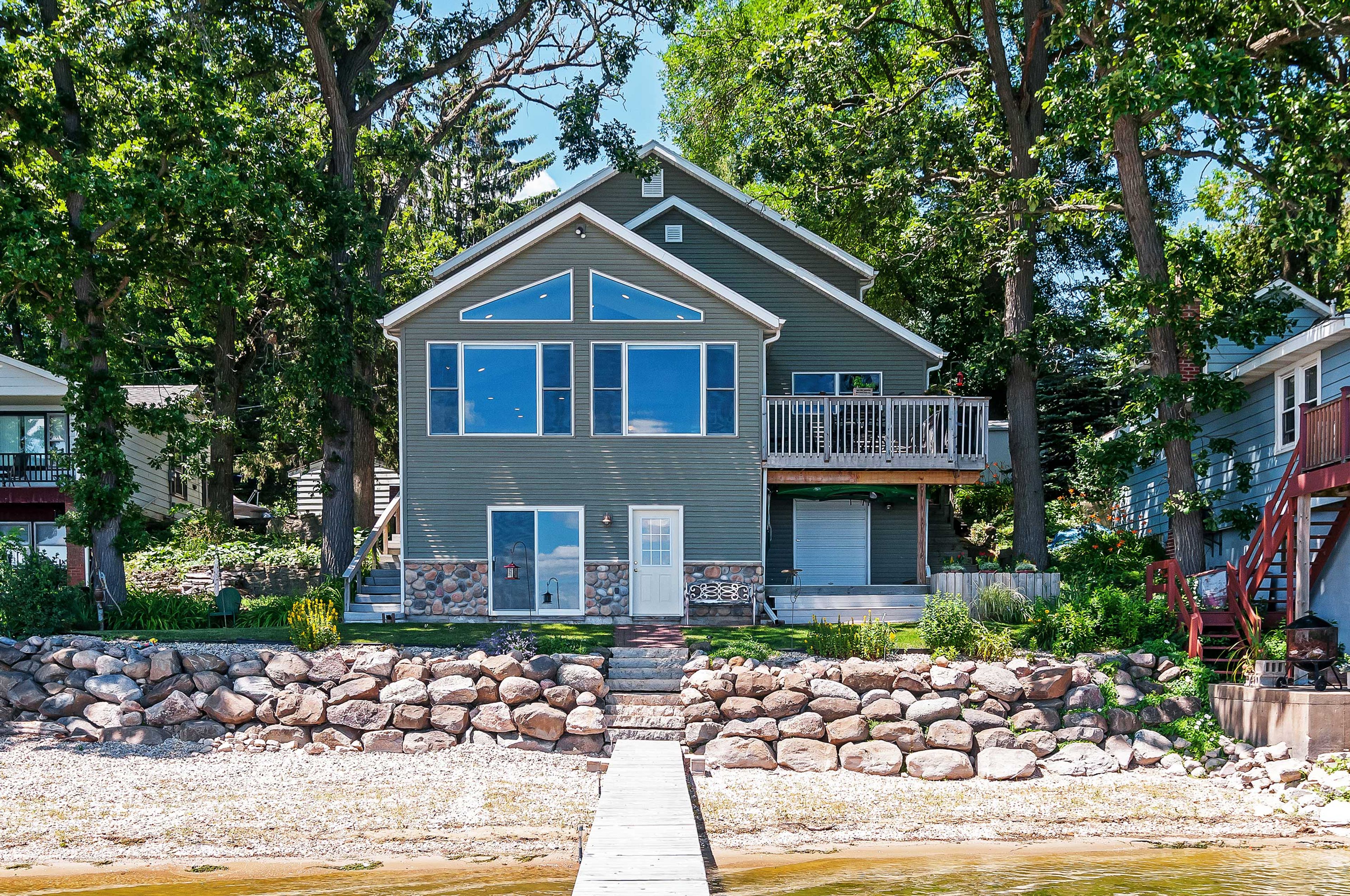 Exterior | Private Beach Area | Furnished Deck