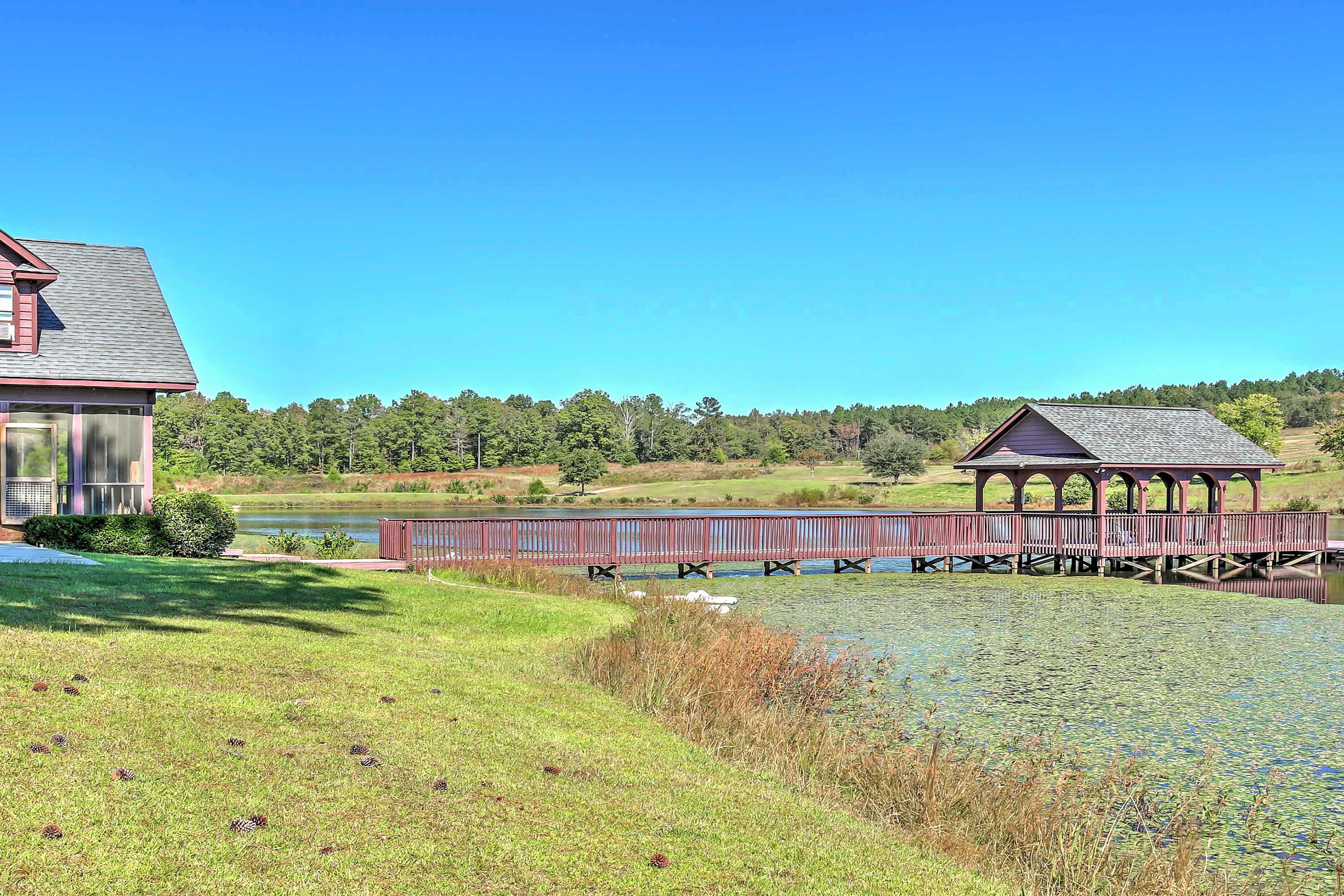 Boat Dock | Fishing Access | 3 Ponds | 2 Pedal Boats