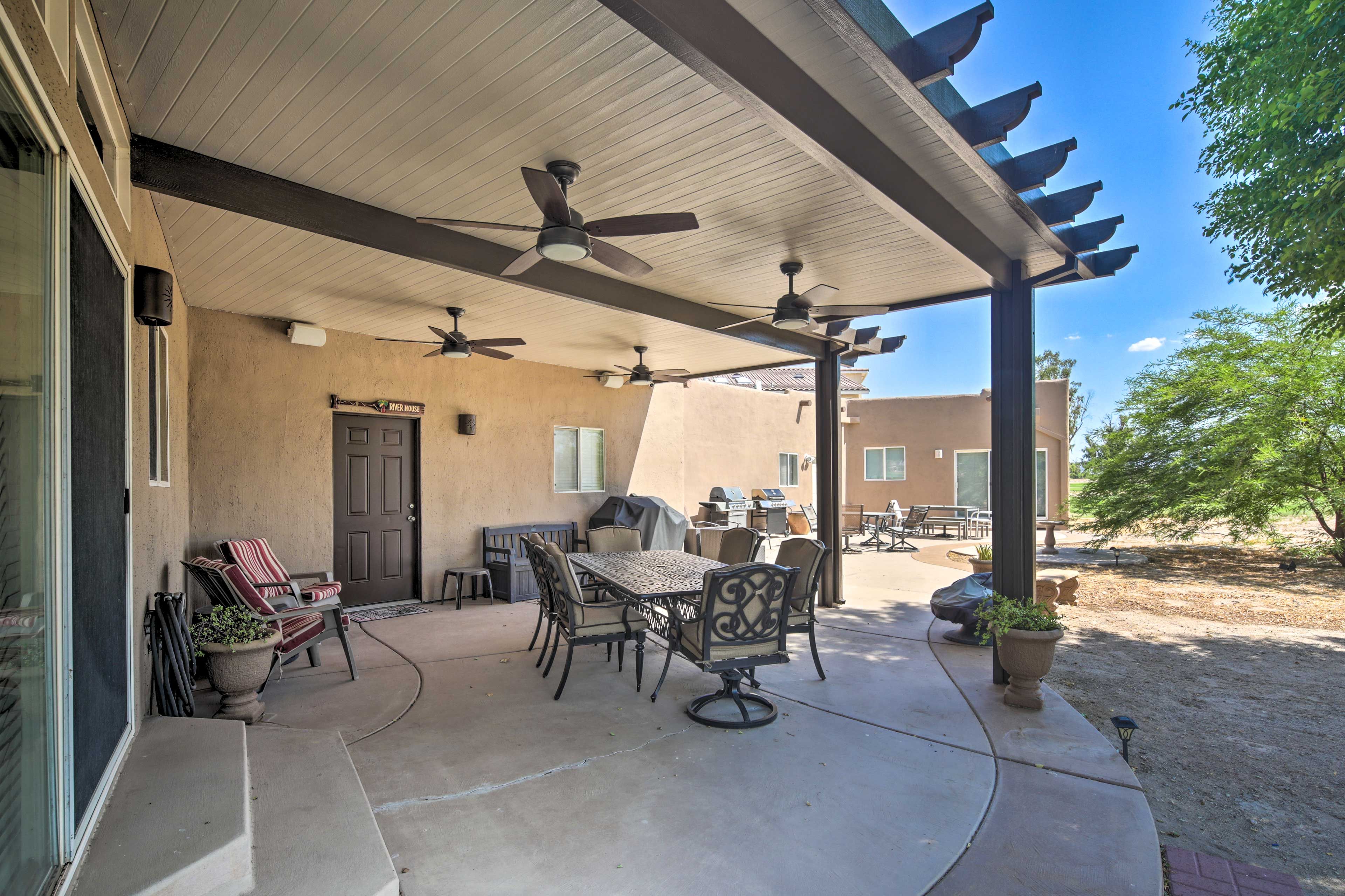 Furnished Patio | Gas Grill