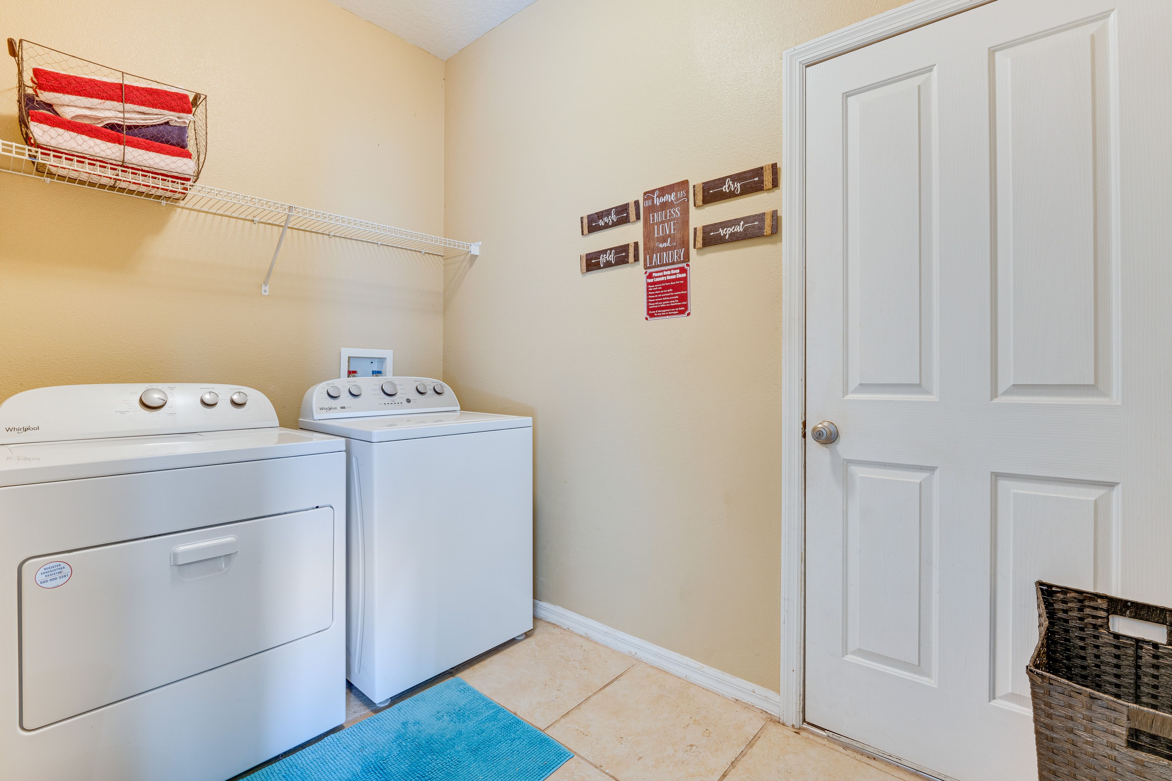 Laundry Room | 1st Floor