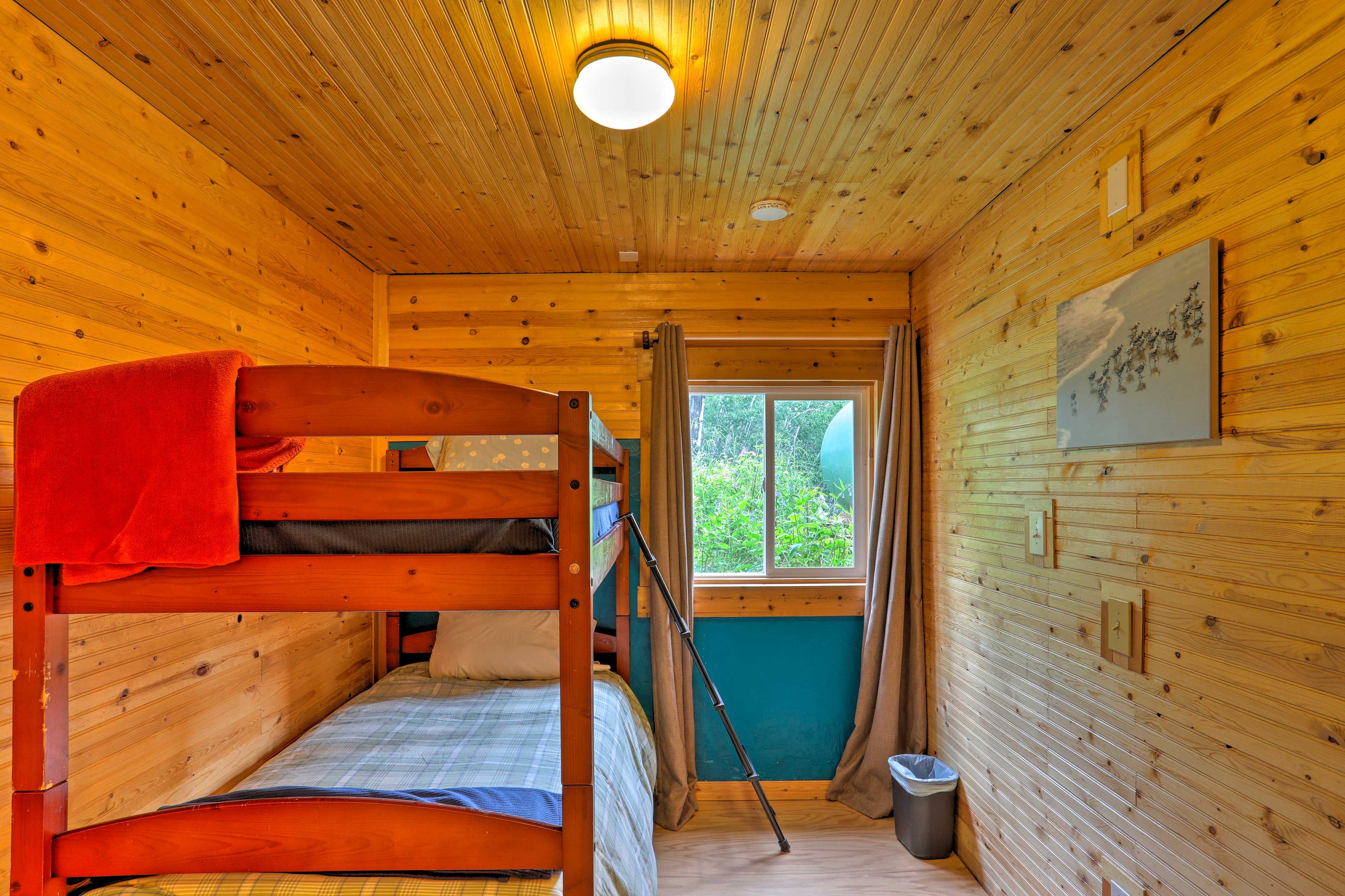 Bedroom 3 | Twin Bunk Bed | Basement Floor