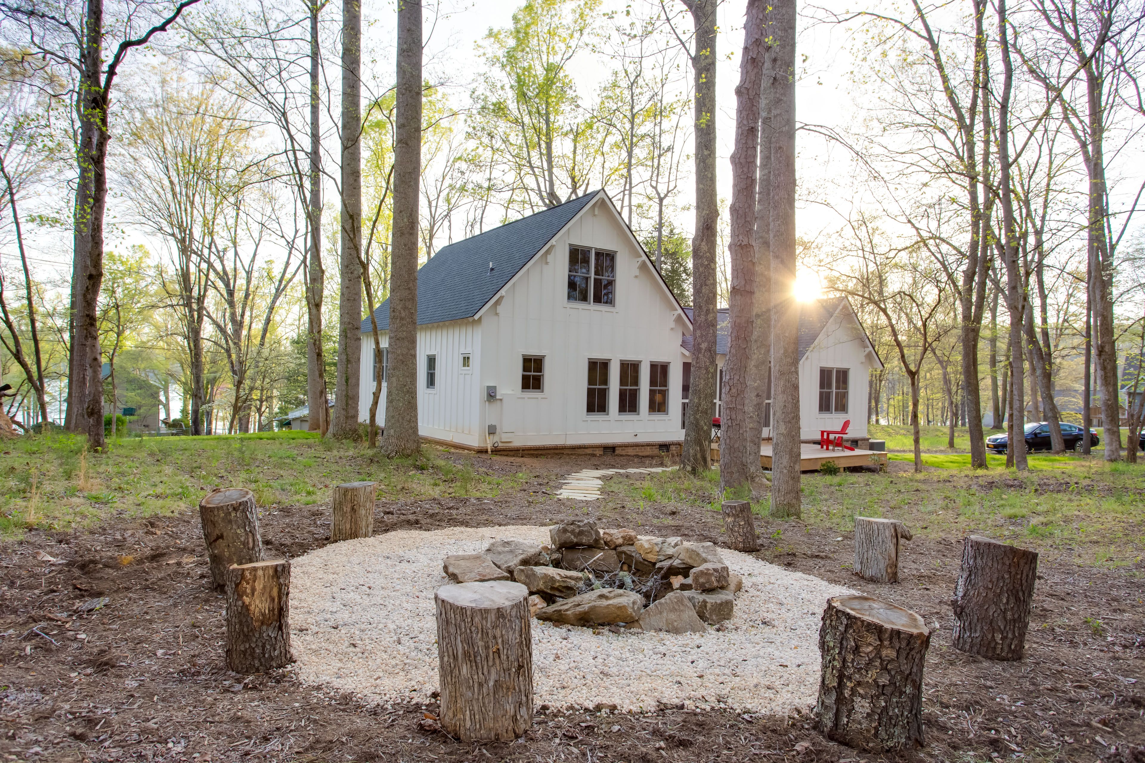 Exterior | Fire Pit | Patio | Walk to Norris Lake