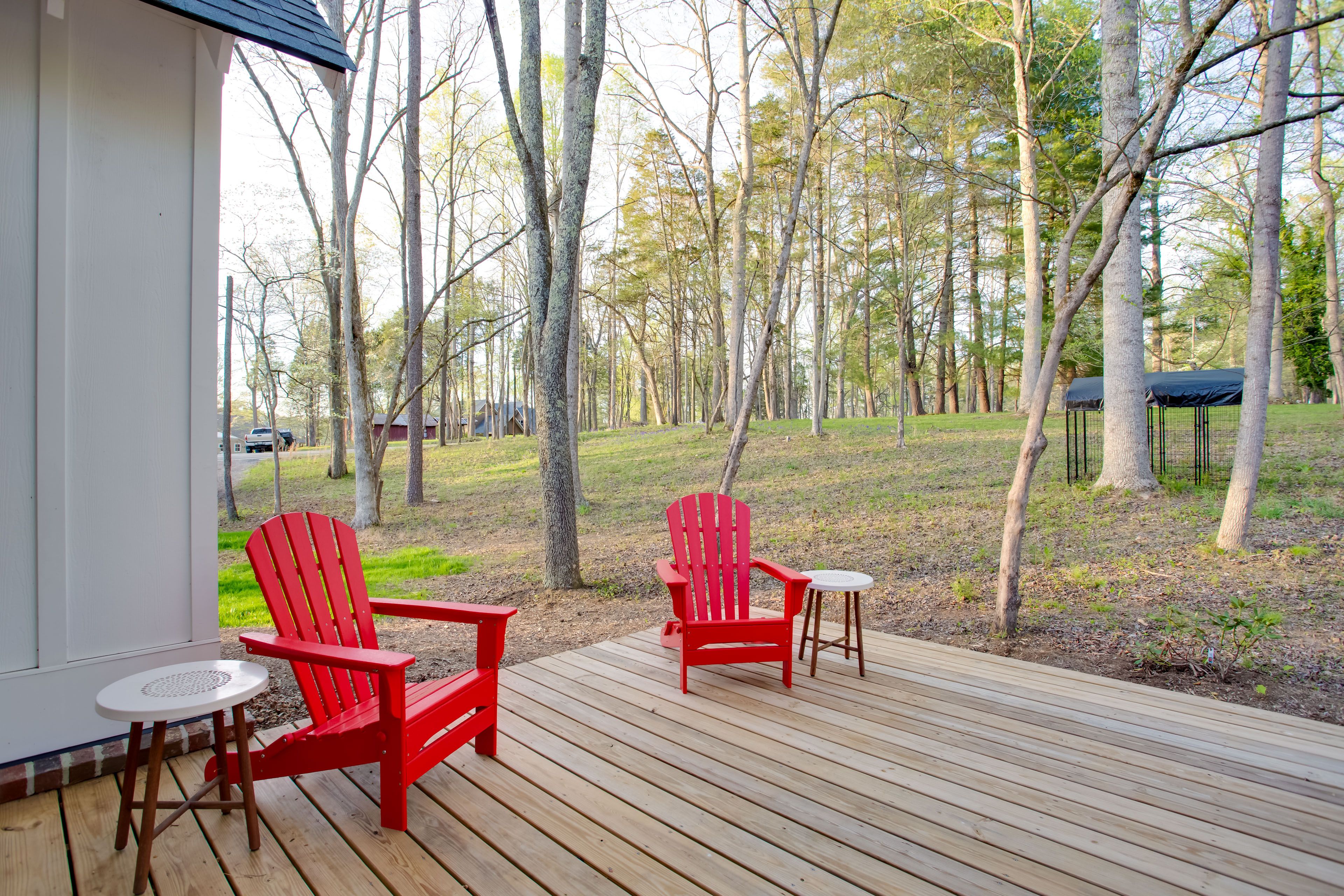 Deck | Seating | Charcoal Grill