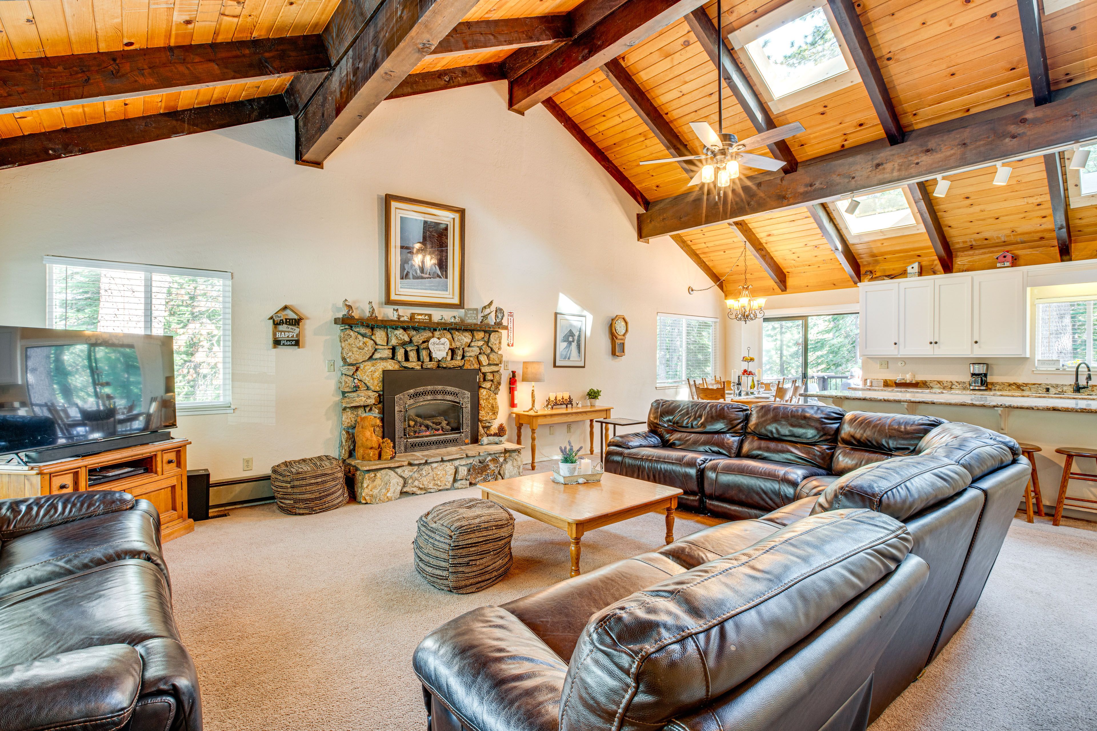 South Lake Tahoe Vacation Rental | 4BR | 2BA | 1,800 Sq Ft | Stairs Required
