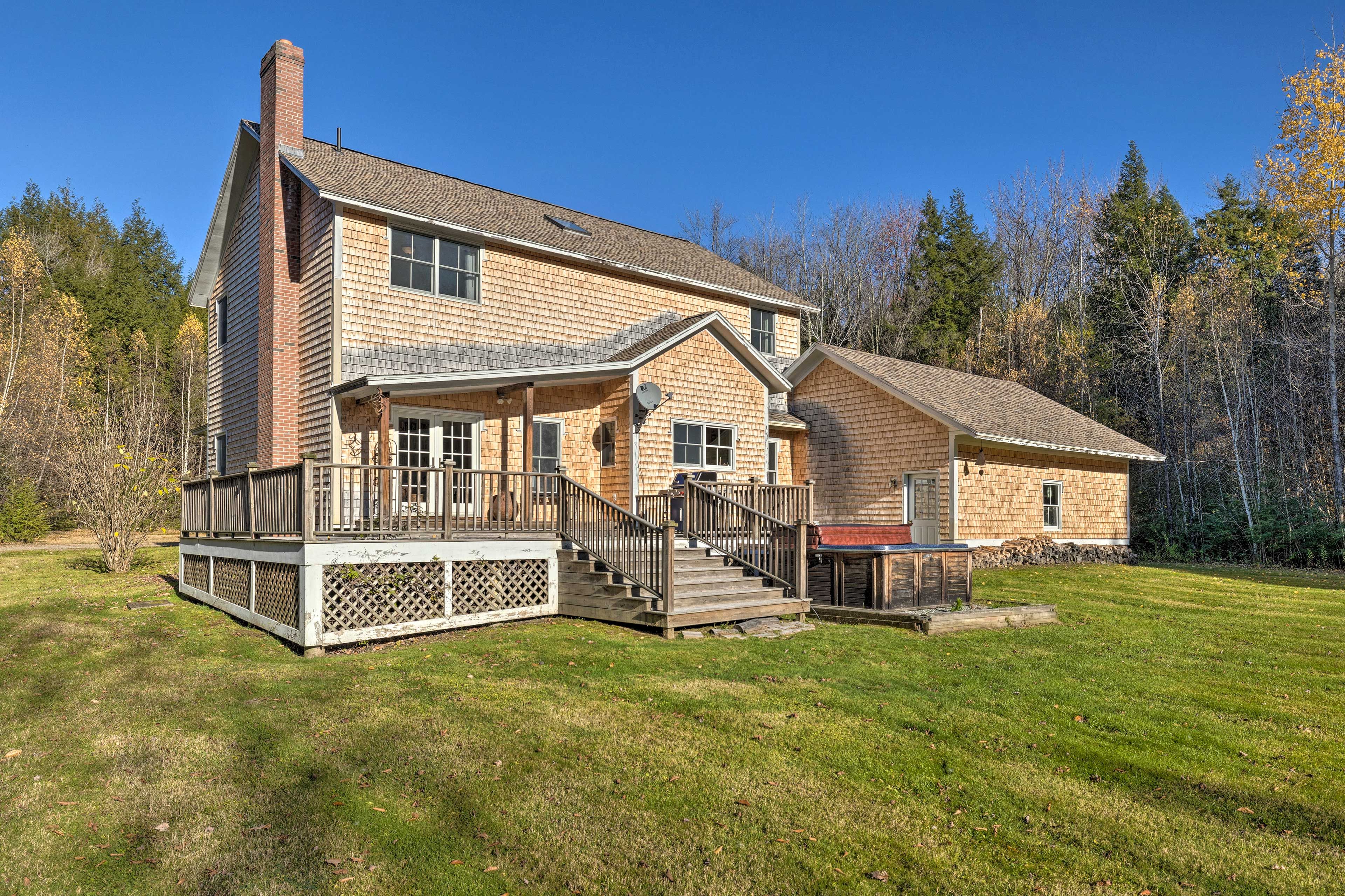 Home Exterior | Wooded Backyard