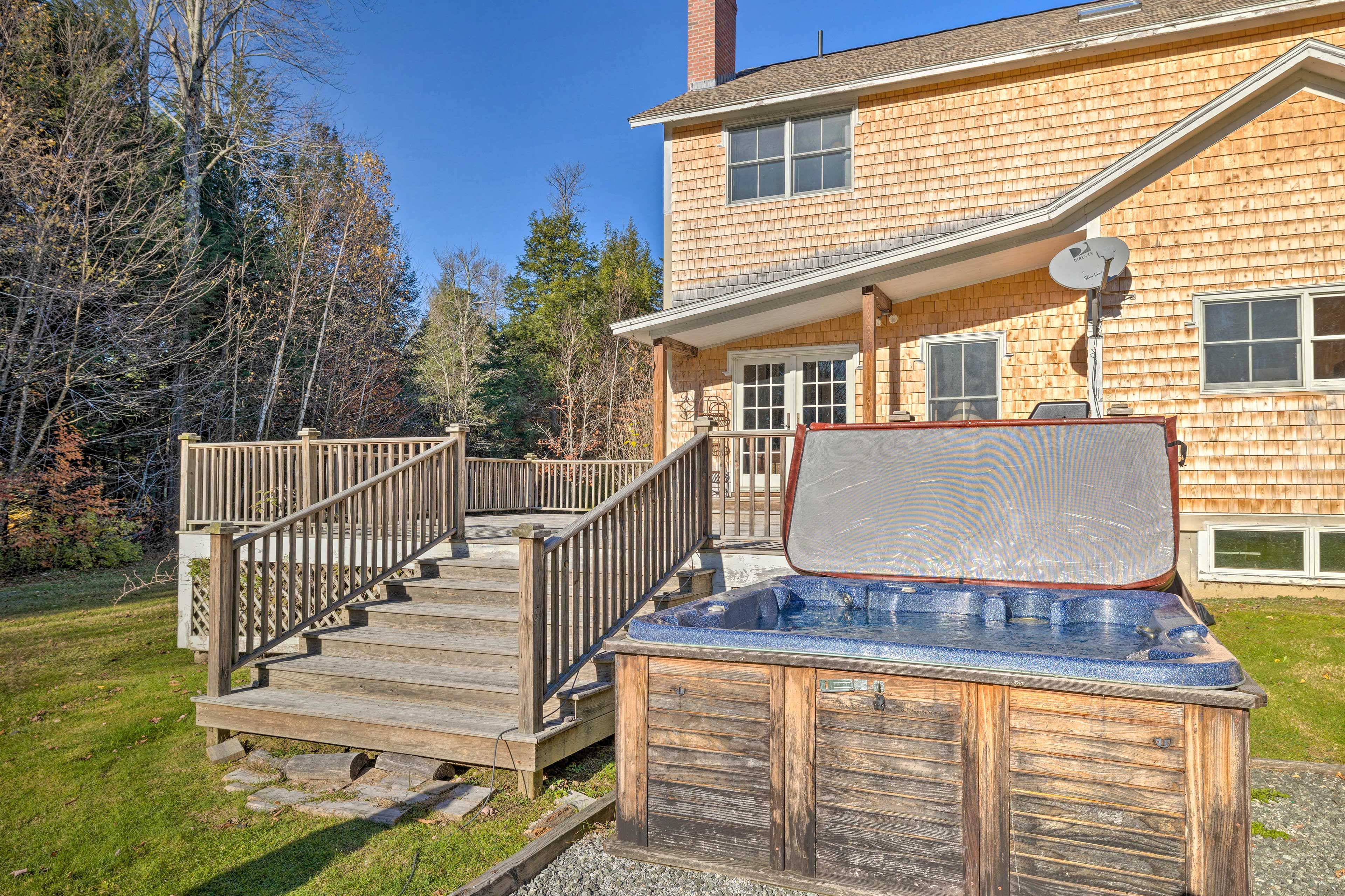 Home Exterior | Private Hot Tub
