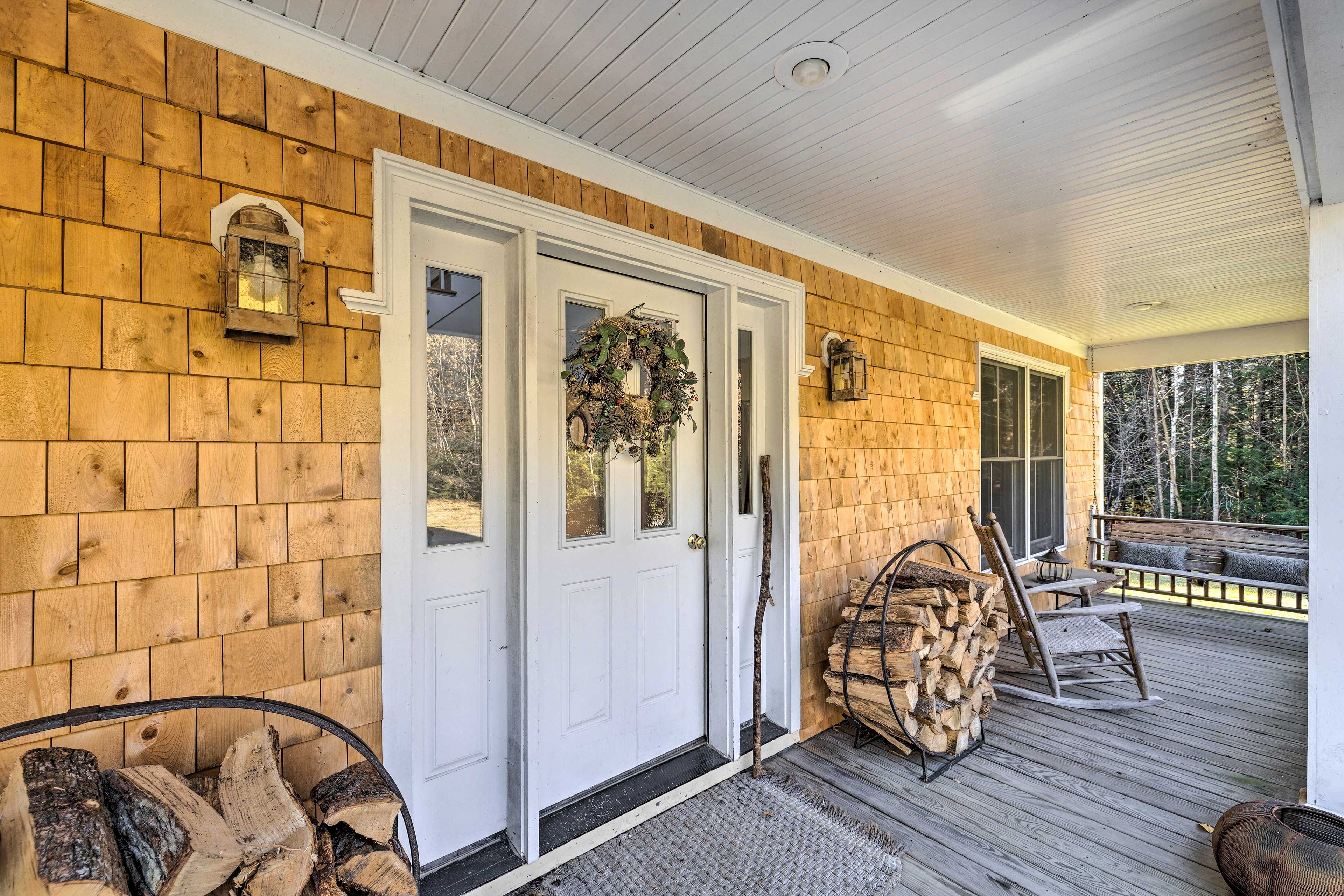 Home Entryway | Covered Porch