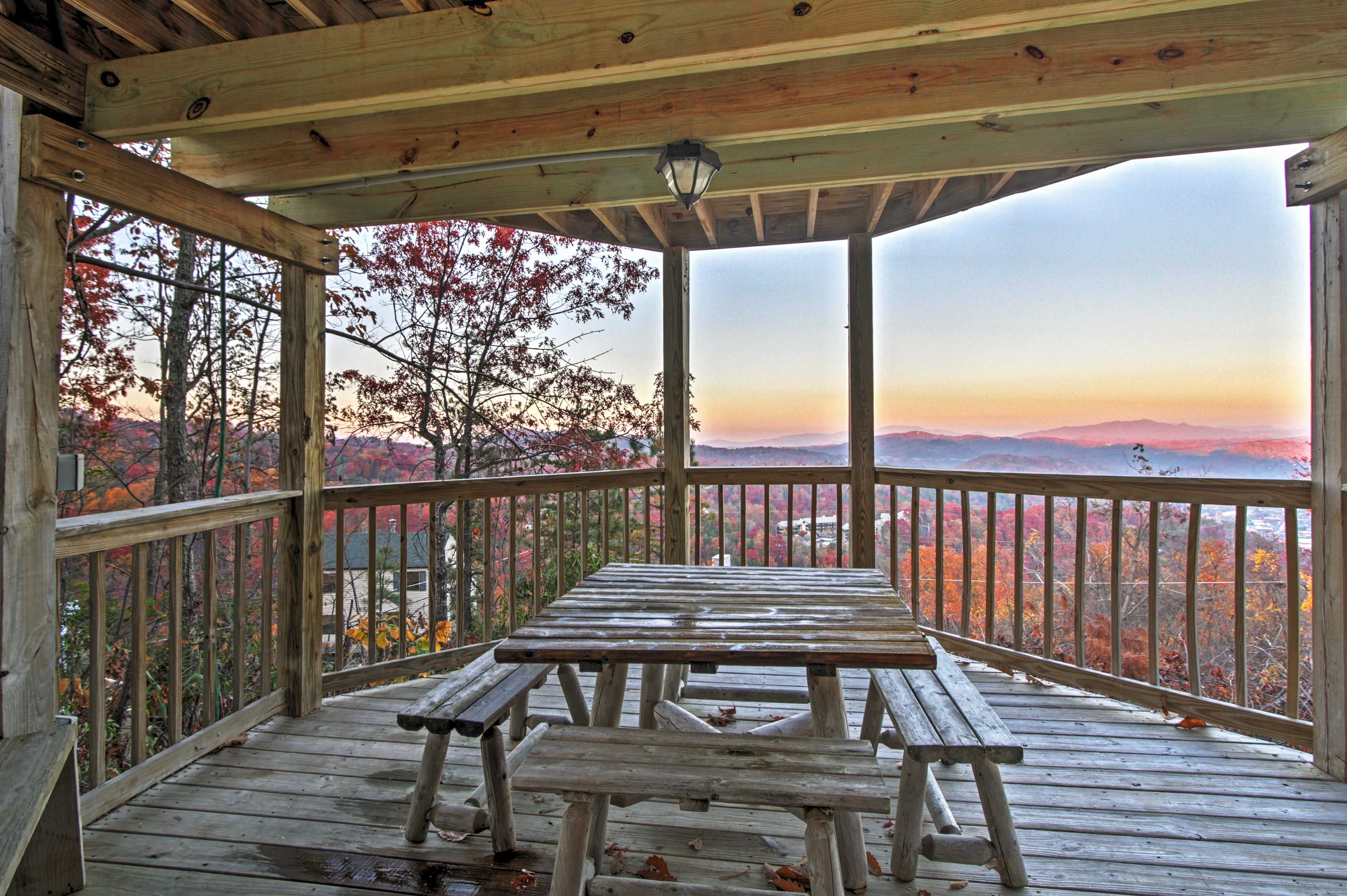 Gatlinburg Vacation Rental | 4BR | 3BA | 2,200 Sq Ft | Stairs Required