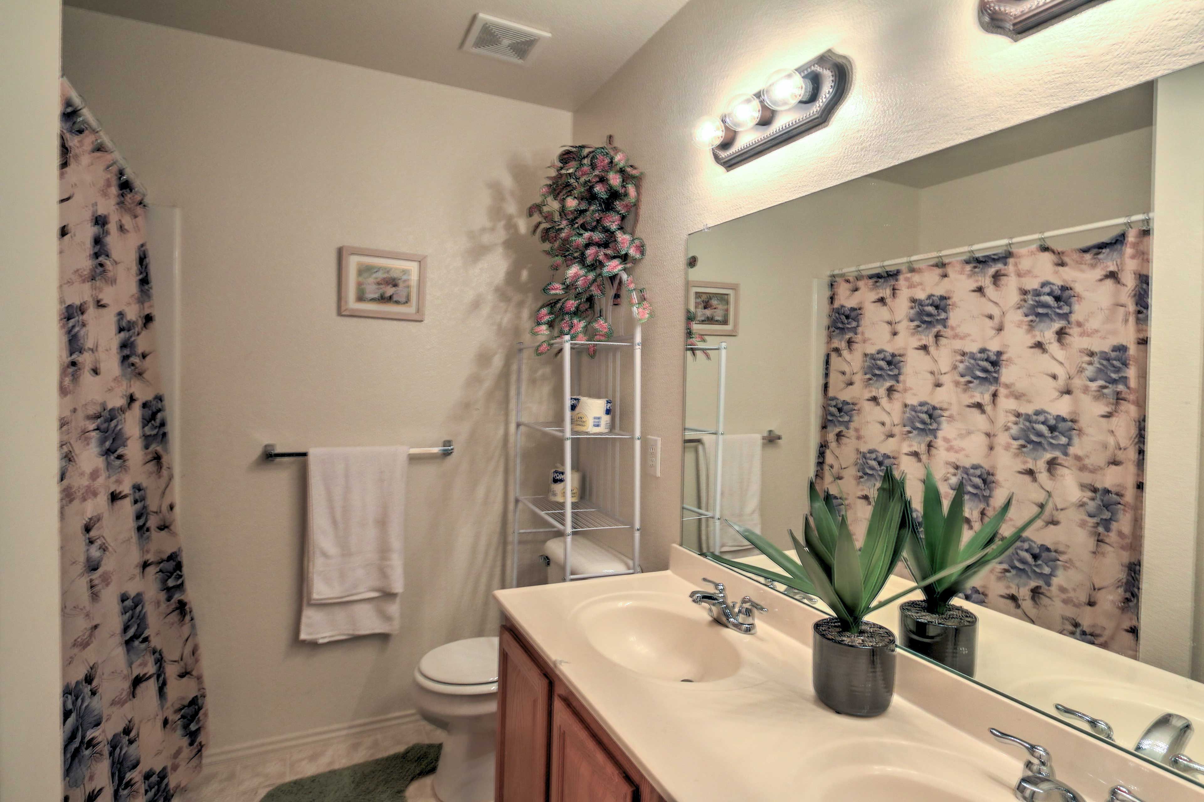 Wake up with a morning shower.