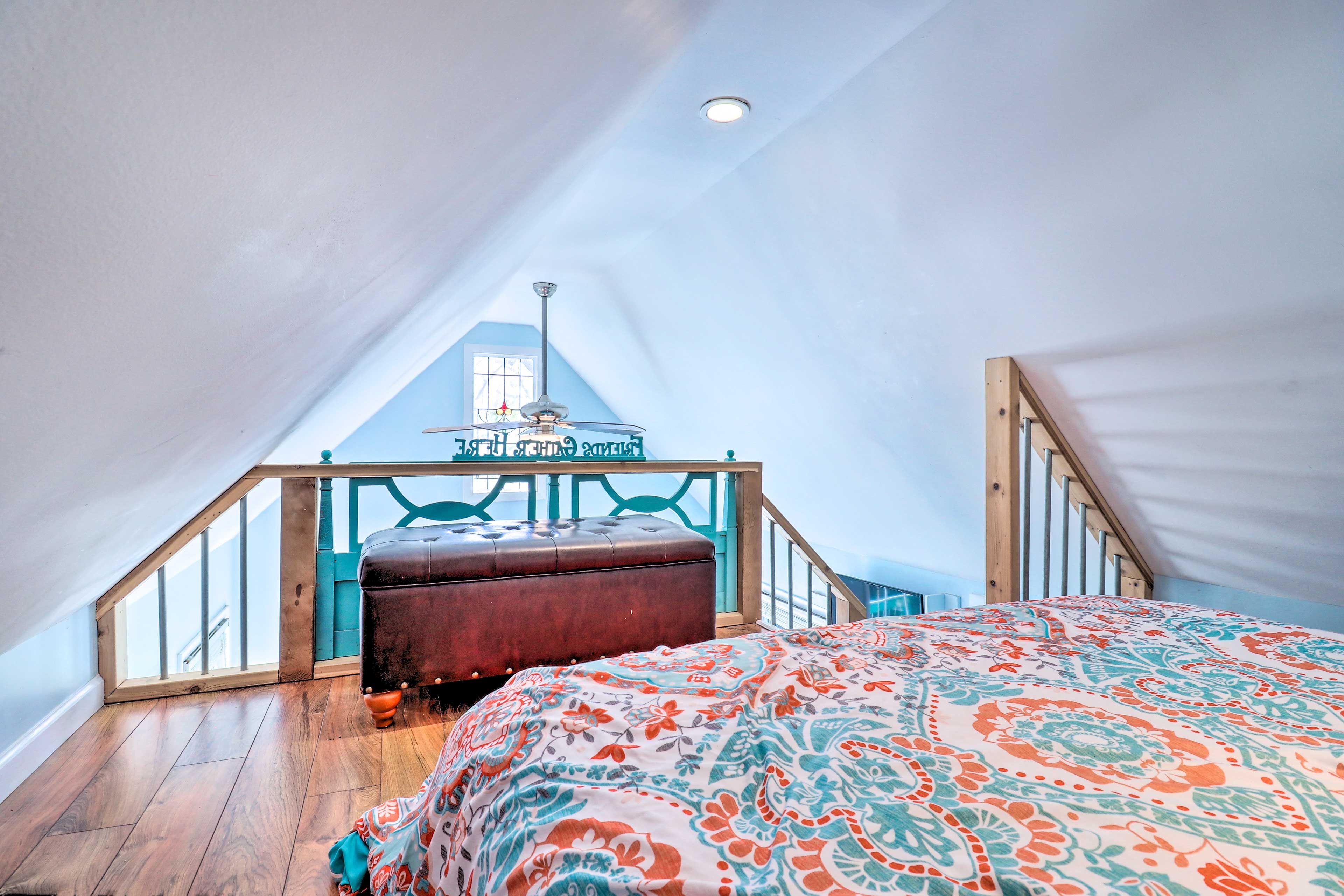 Lofted Bedroom | Sleeps 2