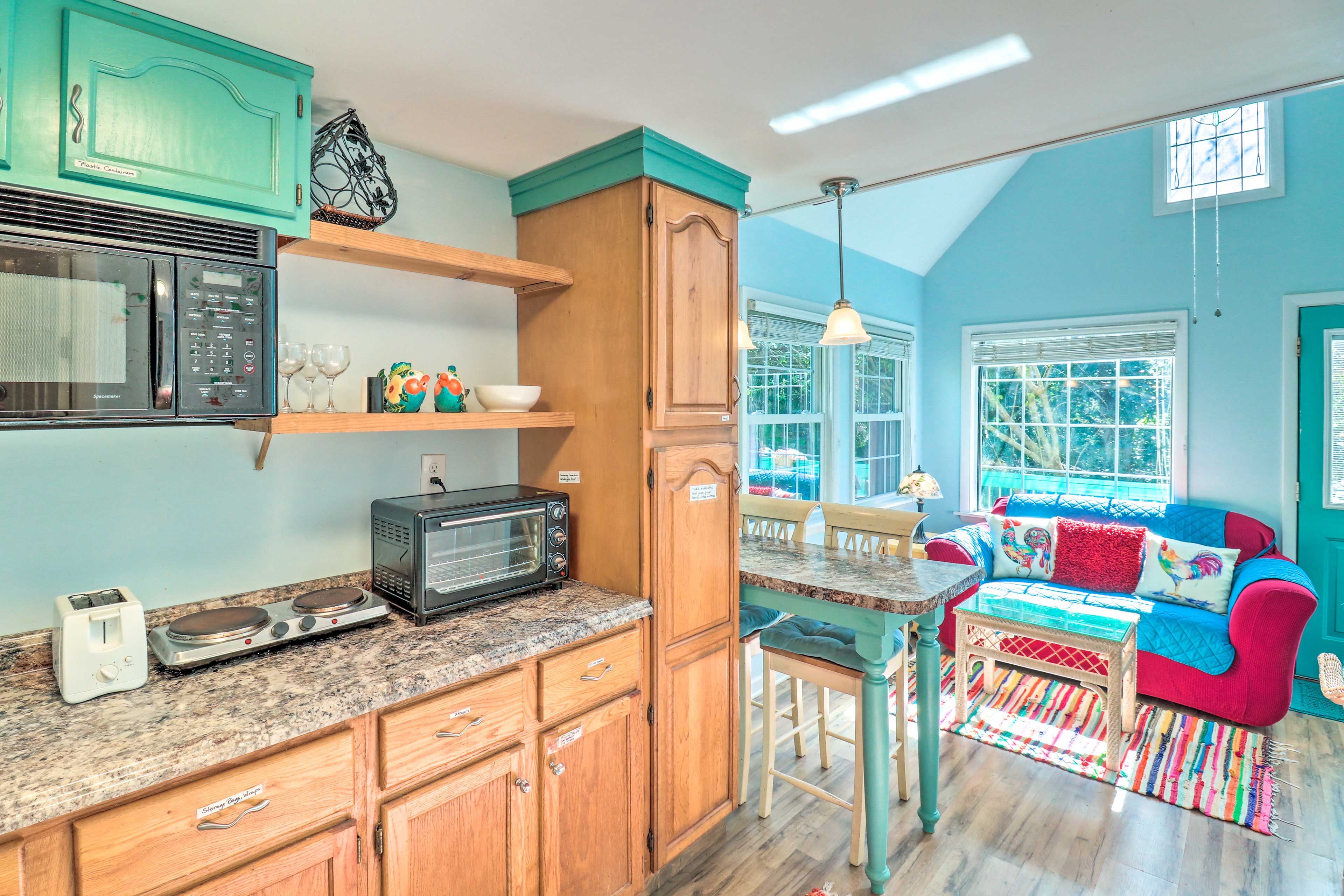 Well-Equipped Kitchen