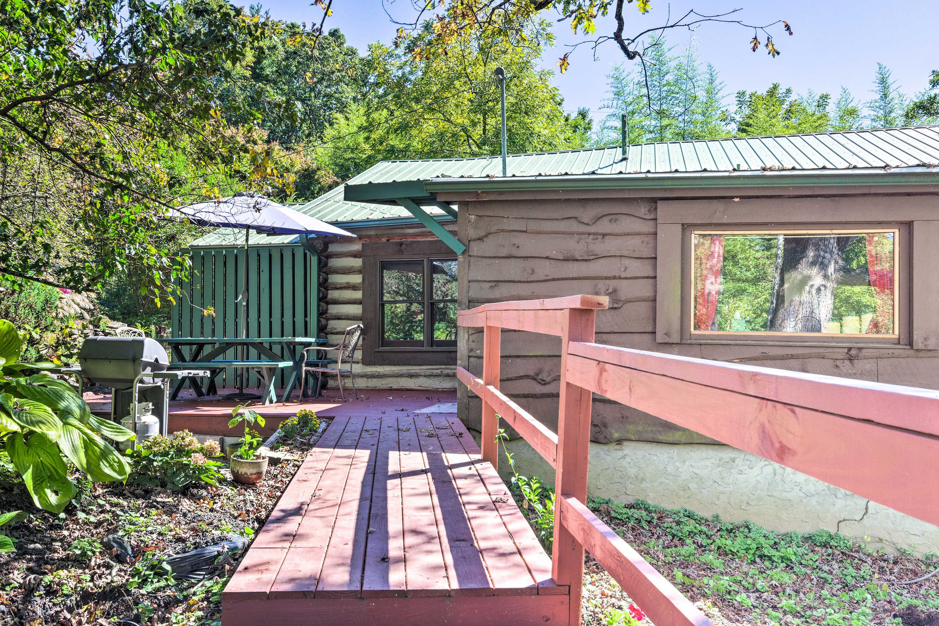 Private Patio | Driveway Access
