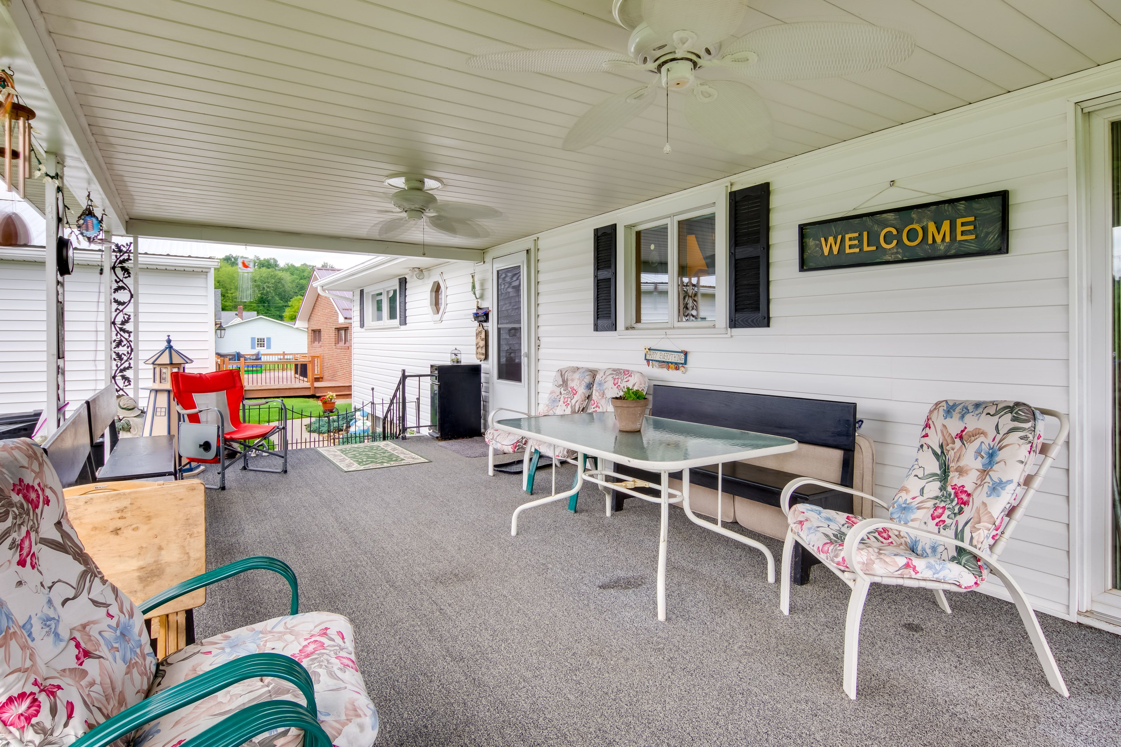 Covered Patio | Gas Grill (Upon Request, Propane Provided)