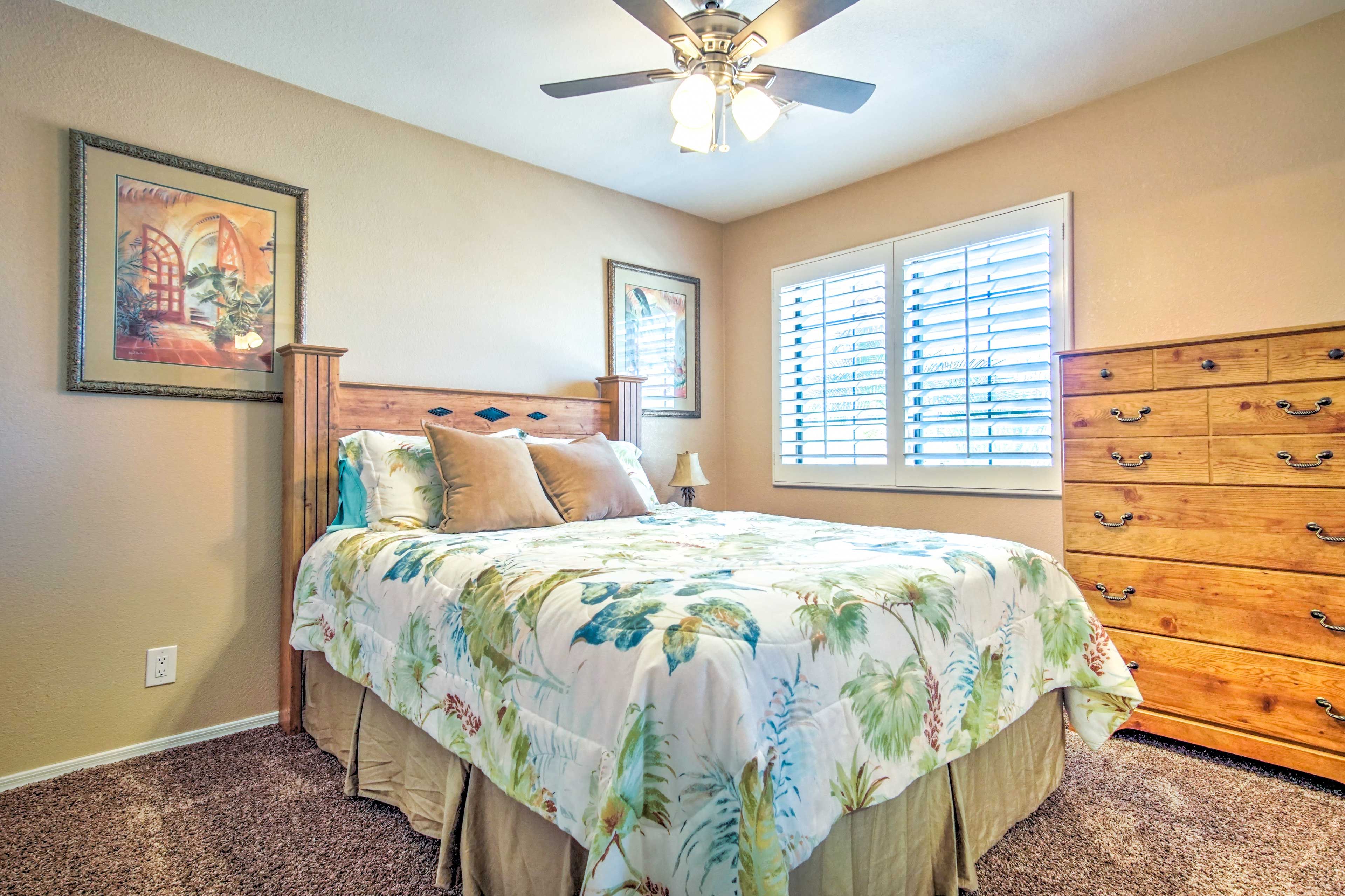 Bedroom 3 | Queen Bed | Step-Free Access