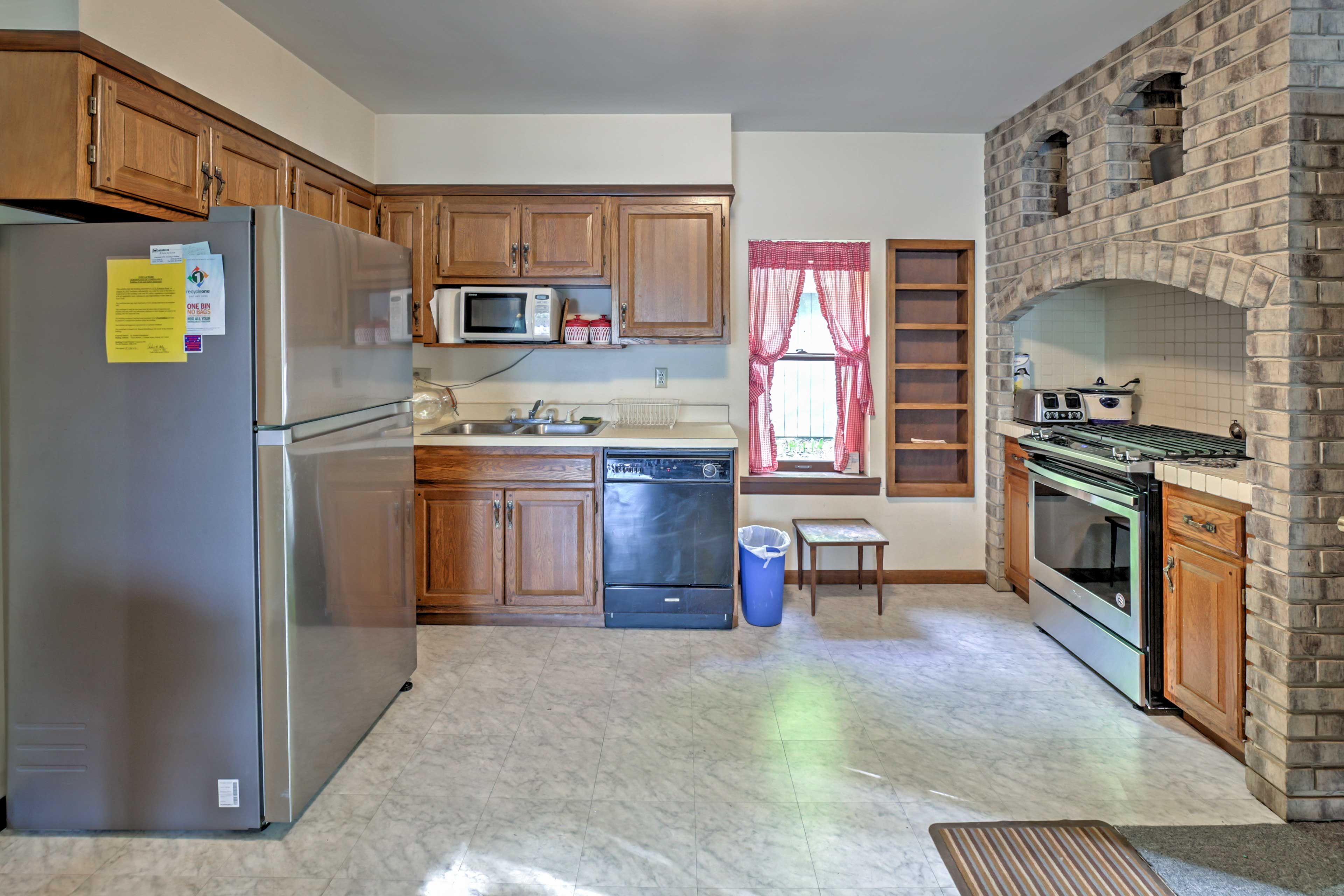This house spans 2,400 square feet of living space.