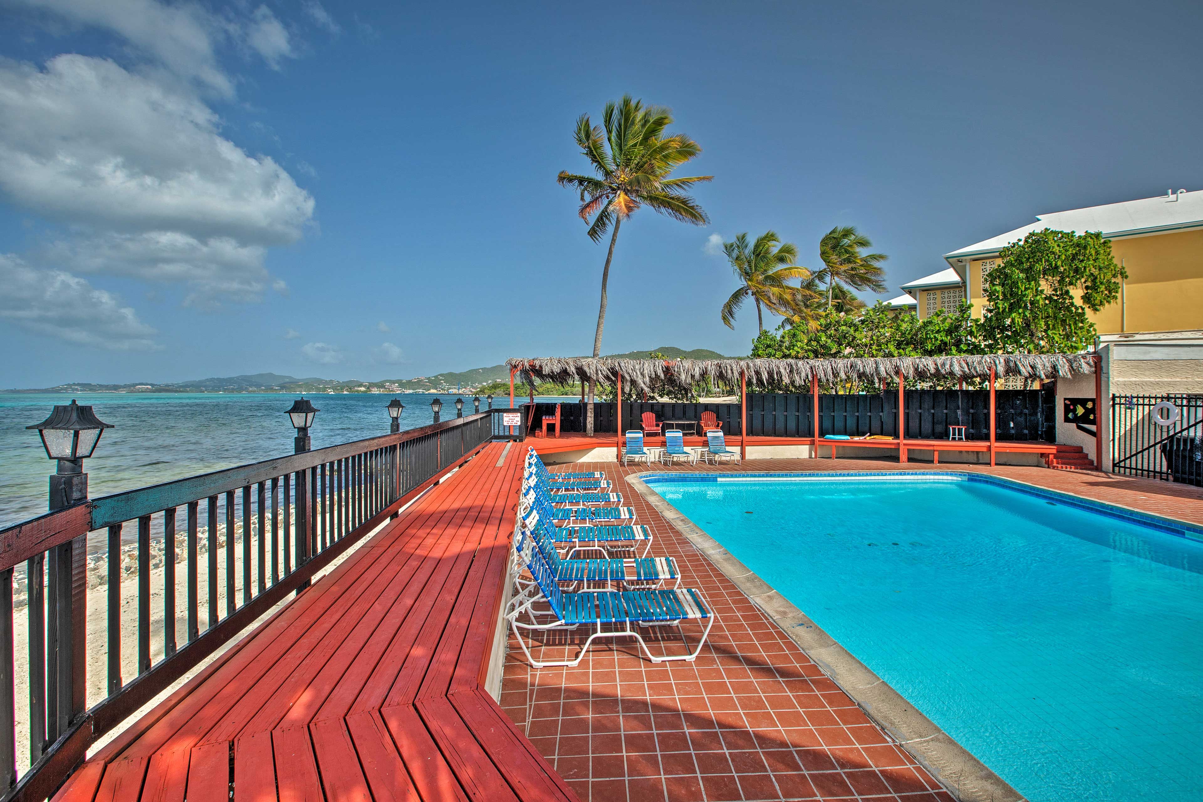 Christiansted Vacation Rental | 2BR | 1BA | 1,200 Sq Ft | 1 Story