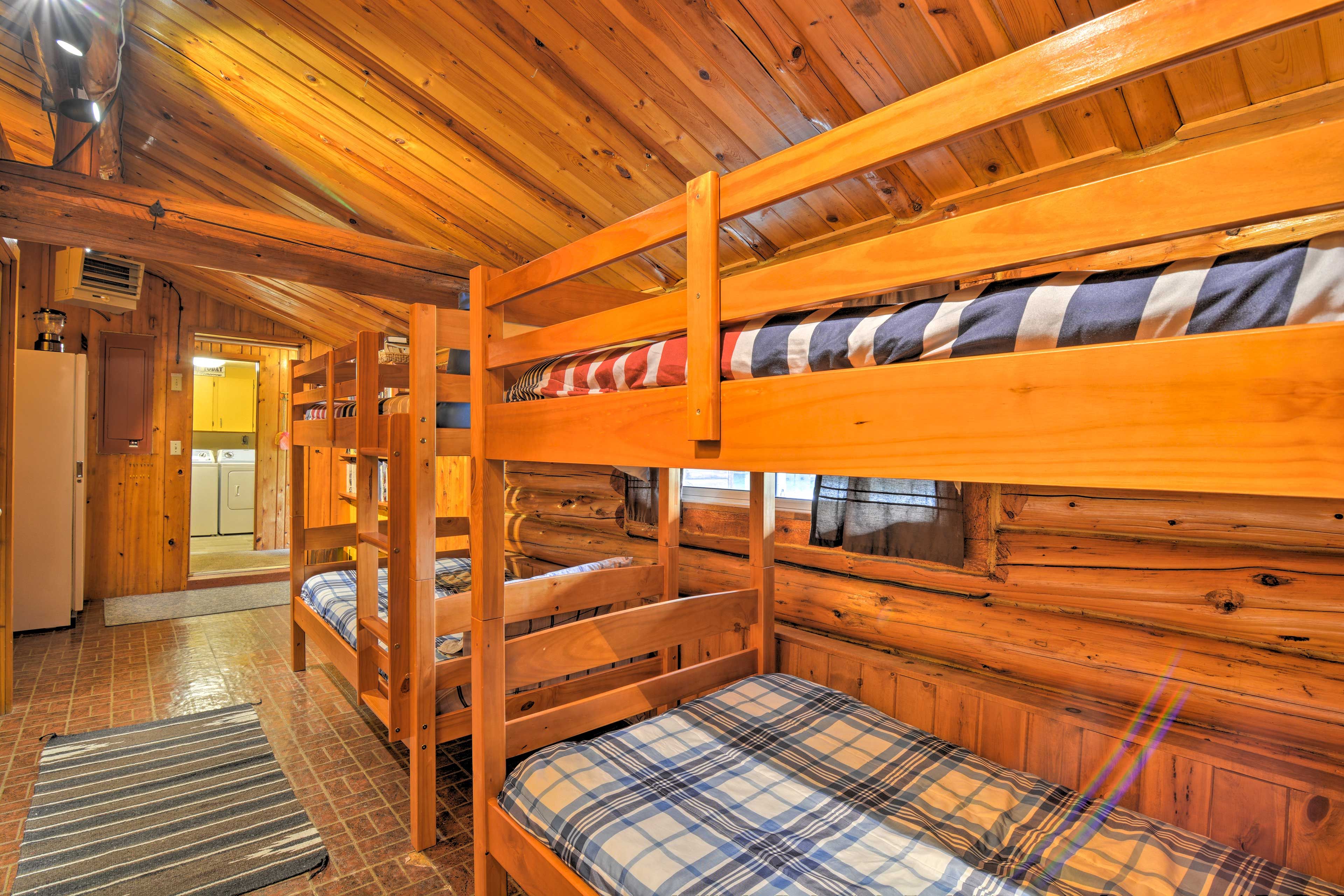The kids are sure to love the bunk beds.