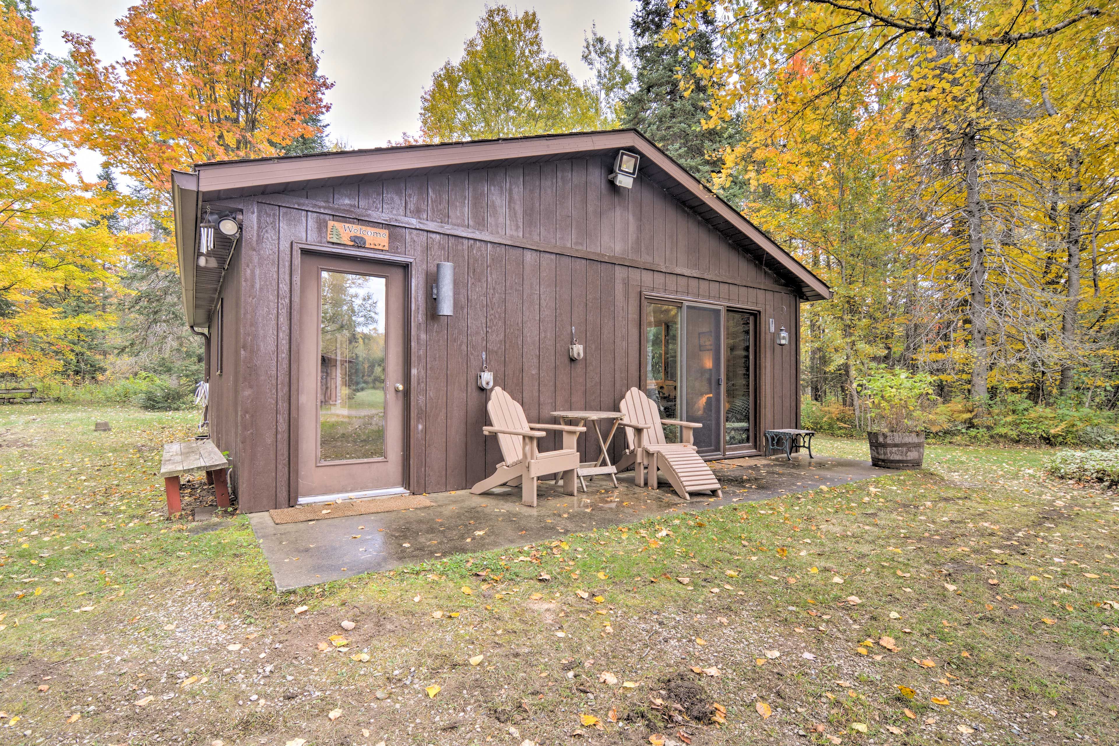 Enjoy some privacy in the guest house!