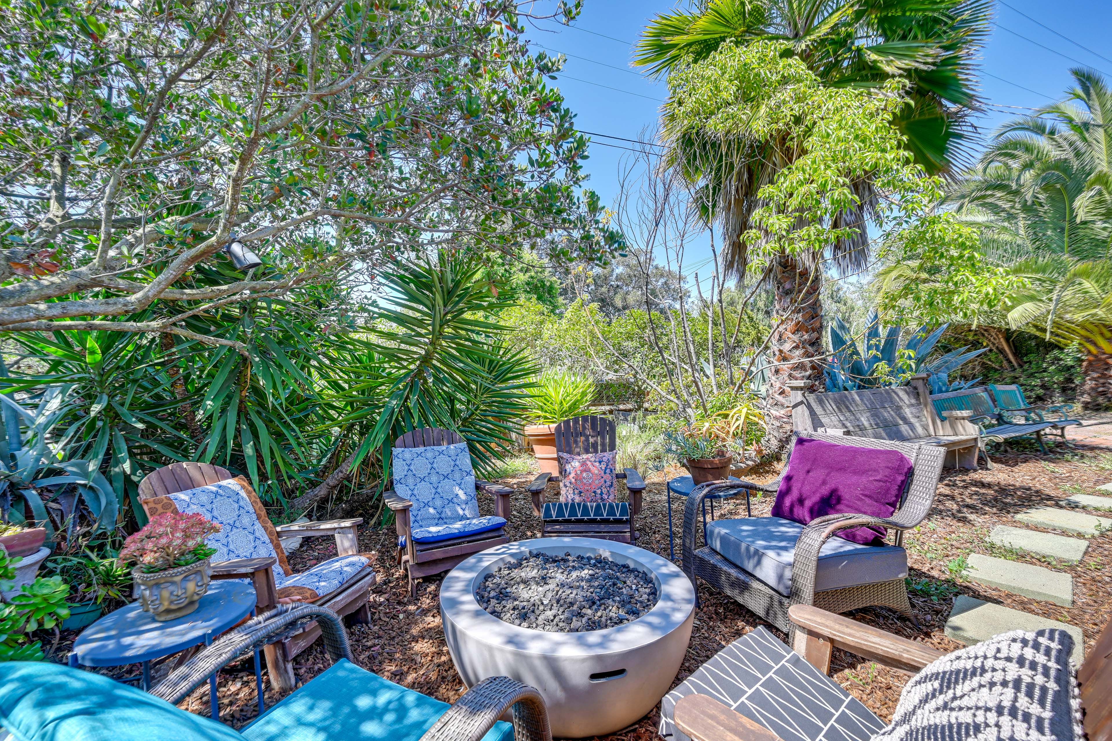 Exterior Space | Fire Pit | Homeowner Lives On-Site (Main House)