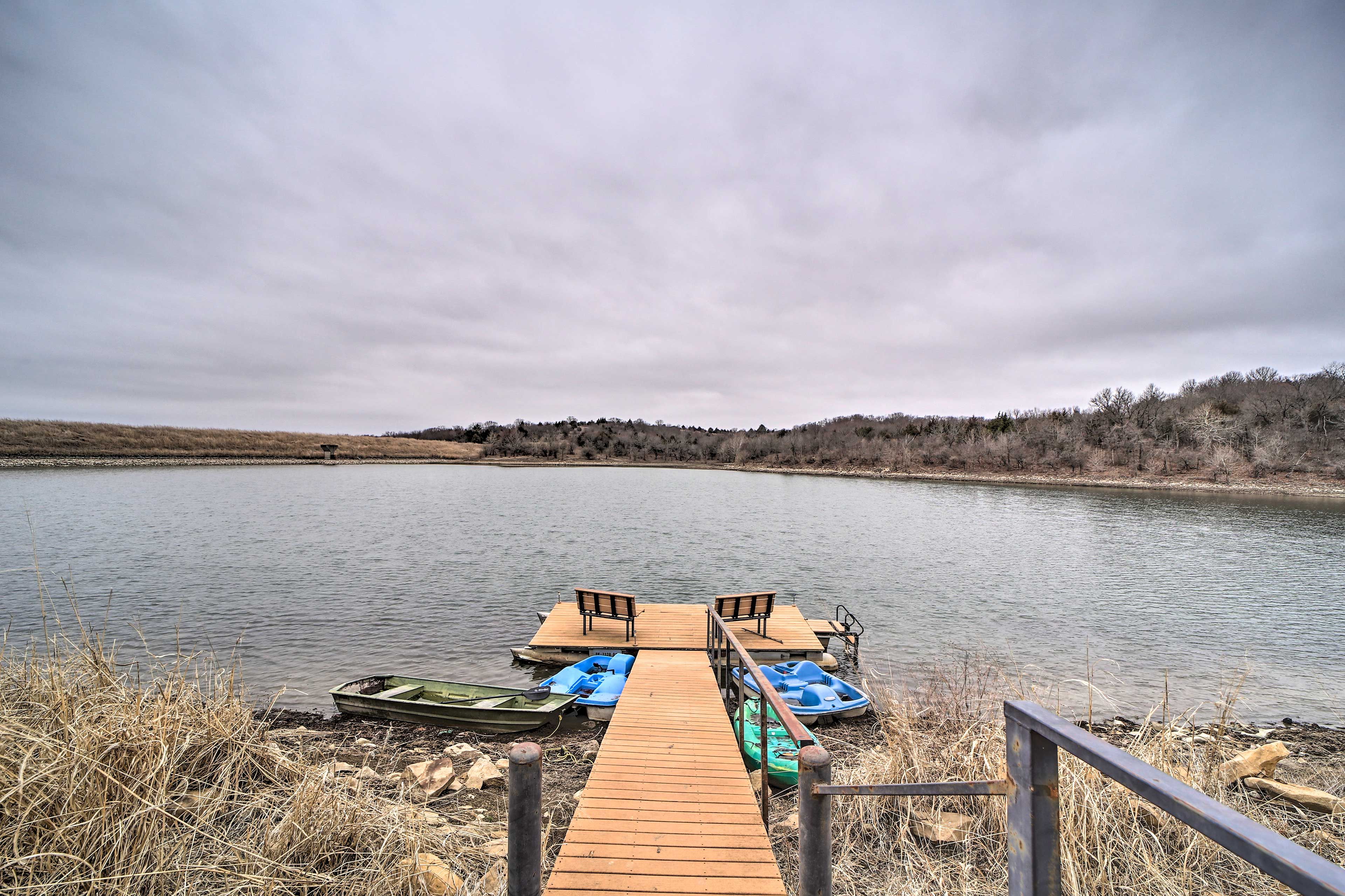 Private Dock | Lake Access