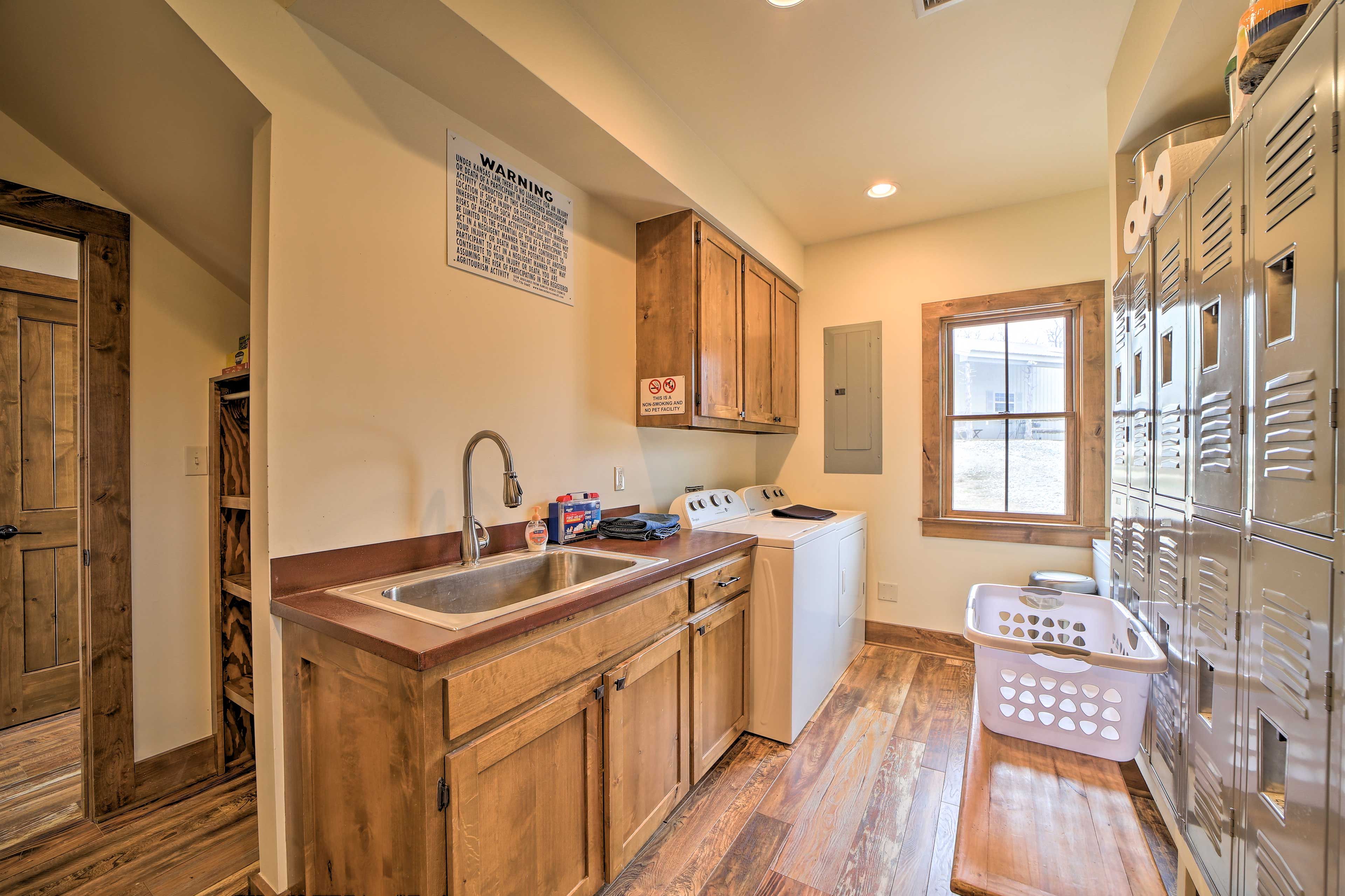 Laundry Room | Linens & Towels Provided