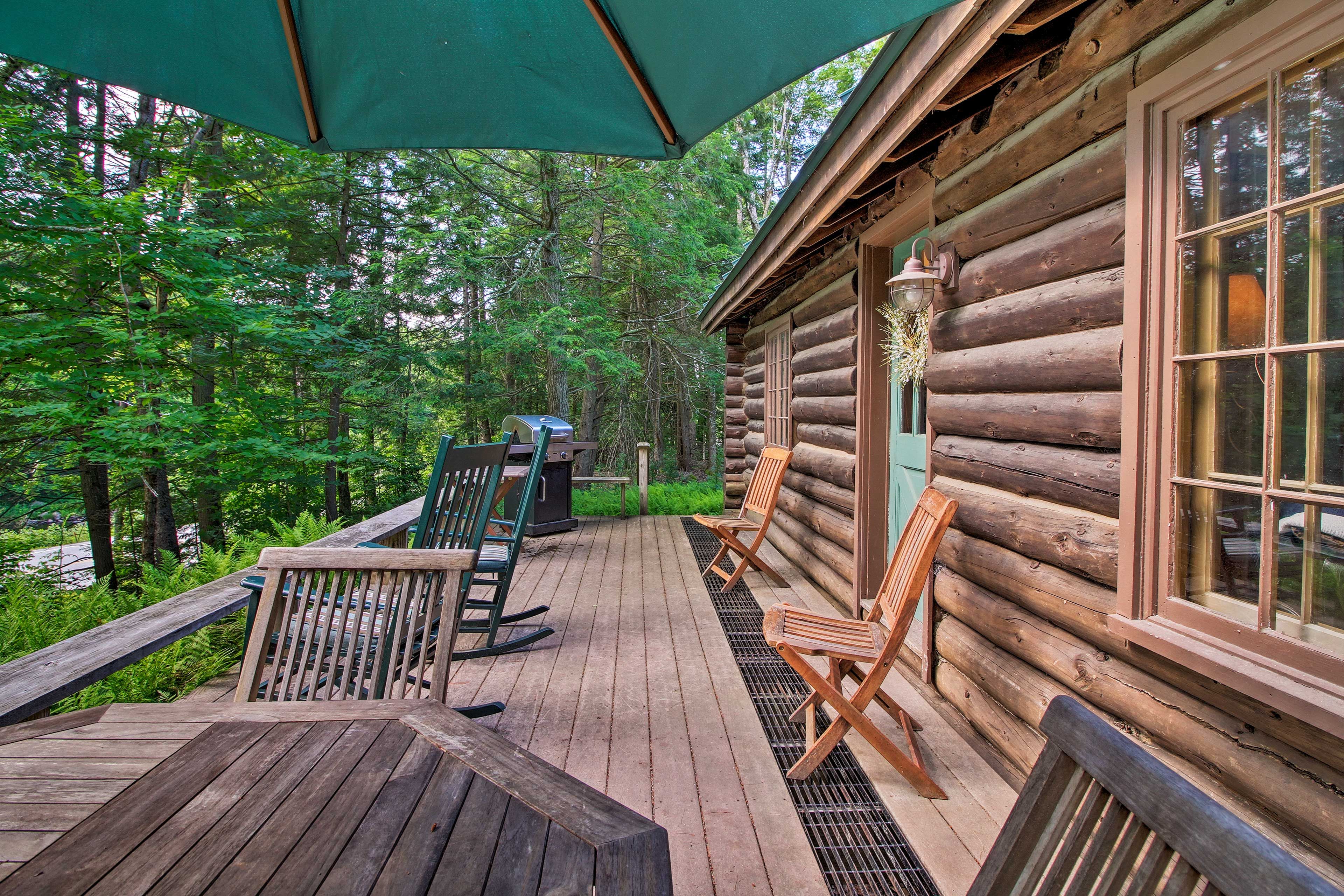 Furnished Deck | Gas Grill